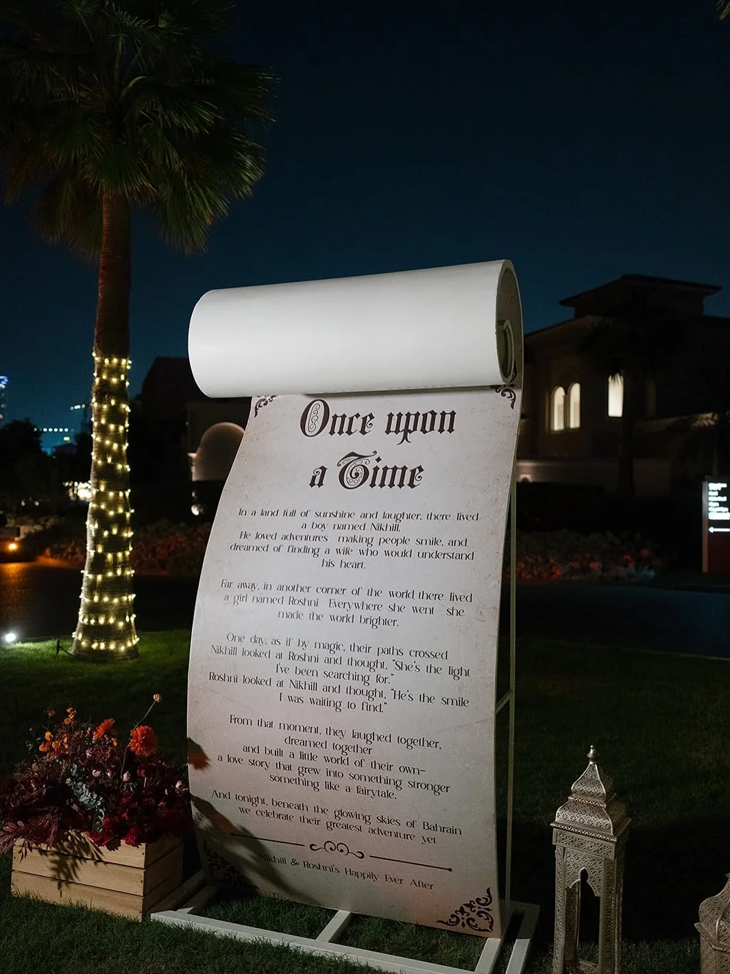 The incredible details that turned this &lsquo;Bahraini Night&rsquo; into Roshni &amp; Nikhil&rsquo;s celebration ✨

Destination Wedding Planner @_pristineevents_ 
Photo - @mohsinaliphotography
AV &amp; Production - @avlivedubai
Venue - @royalsaray
D
