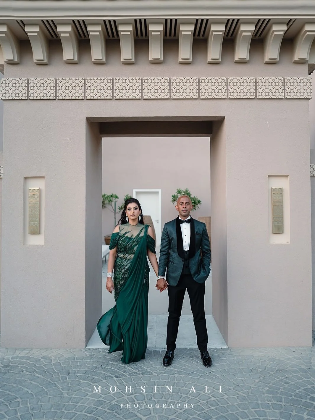 The final chapter of their wedding celebrations&hellip;and what a way to close it. An iconic ending for an even more iconic couple ✨

Destination Wedding Planner @_pristineevents_ 
AV &amp; Production - @avlivedubai
Venue - @royalsaray
Decor - @thear