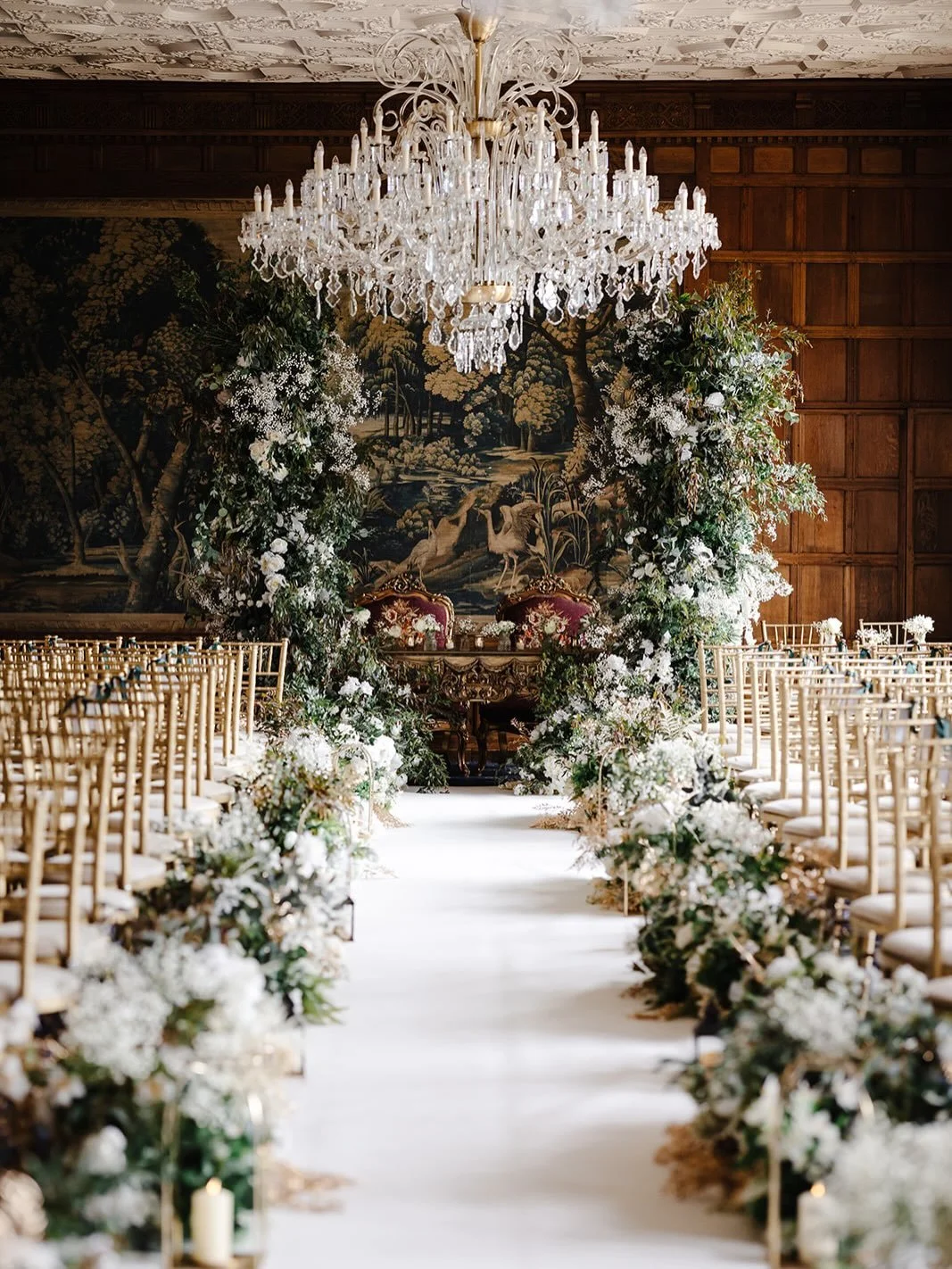 The wedding of Talisa and Simon
Set within North Mymms Park, an aisle layered with soft florals and candlelight, and a ceremony designed to feel both grand yet incredibly intimate ✨

Wedding Planner &amp; Coordinator @_pristineevents_
Venue @northmym