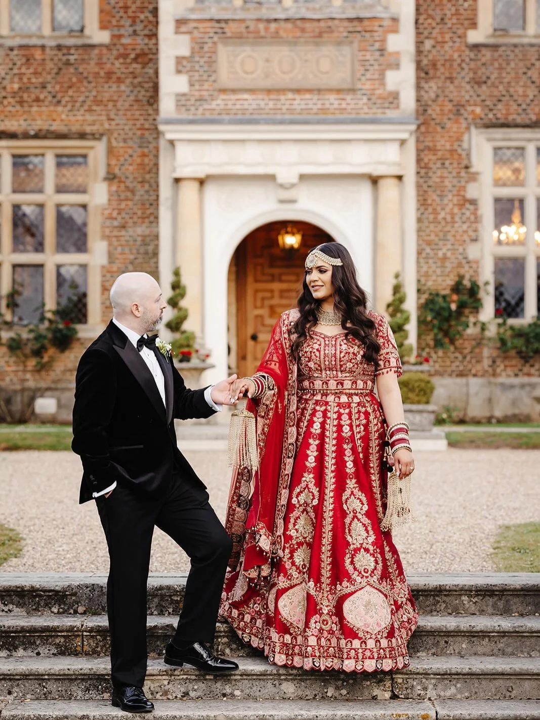 Walking hand in hand into their next chapter together | Talisa &amp; Simon ✨

Wedding Planning &amp; Coordinator @_pristineevents_
Venue @northmymmspark
Photography @annabeth.photos
Decor @shagunweddingsuk
Flowers @ew_floral_Itd
Dress @serendipitybri