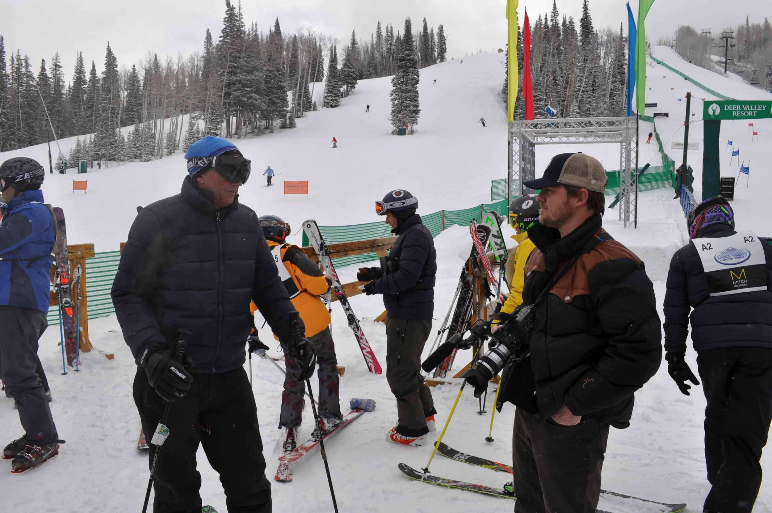 Rich and Bobby on the slopes.JPG