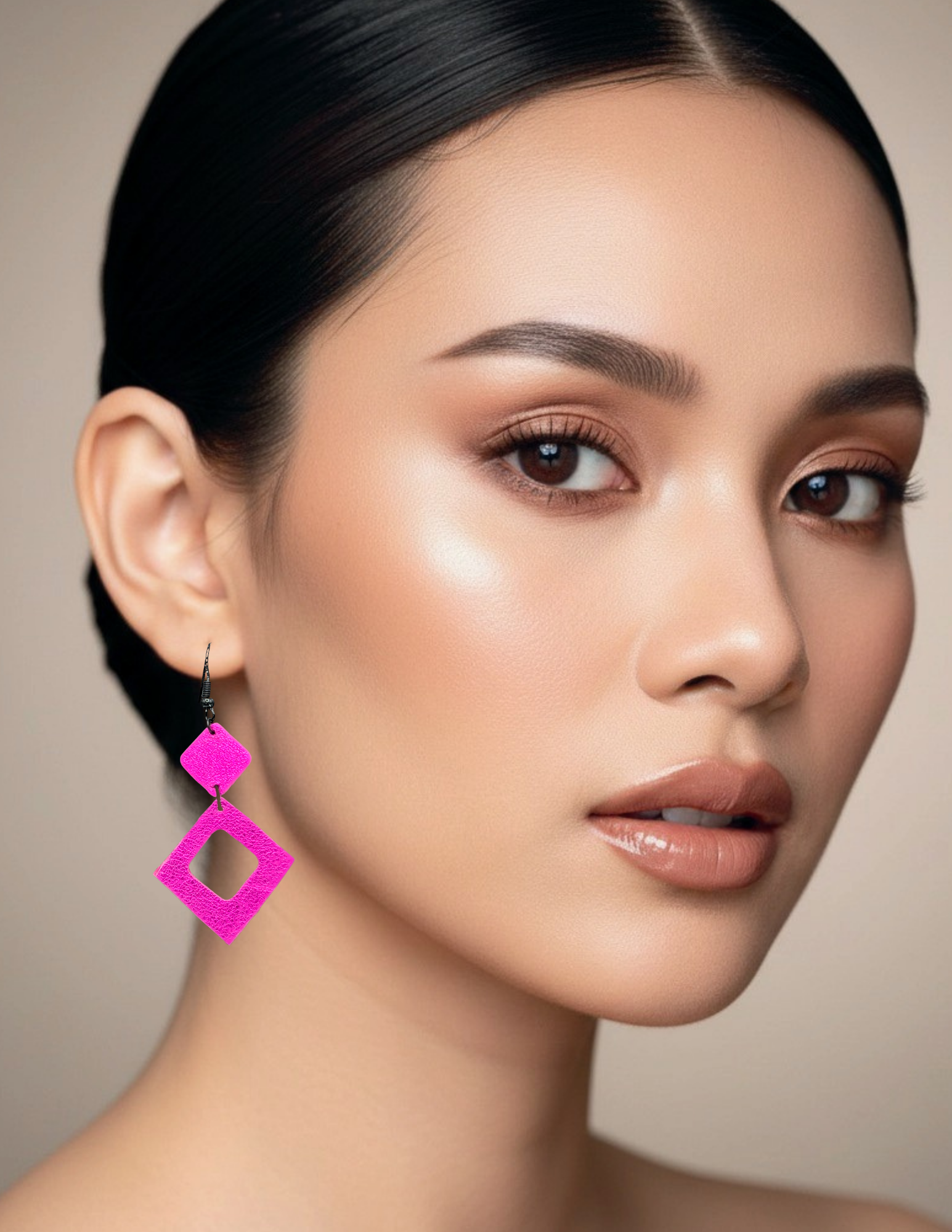 Fuchsia Diamond Earrings Collection