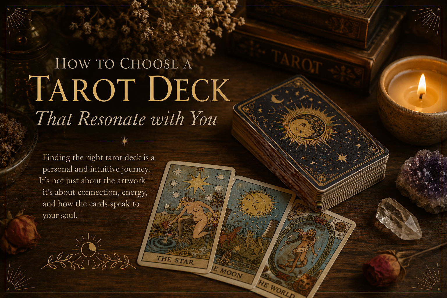 How to Choose a Tarot Deck That Resonates with You