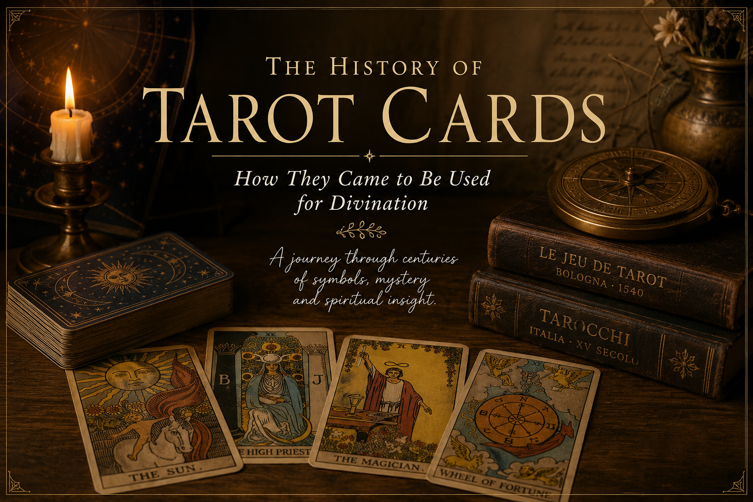 The History of Tarot Cards: How They Came to Be Used for Divination
