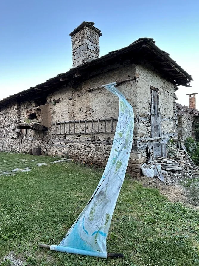 14_Drawing with abandoned house_charcoal on velllum.jpg