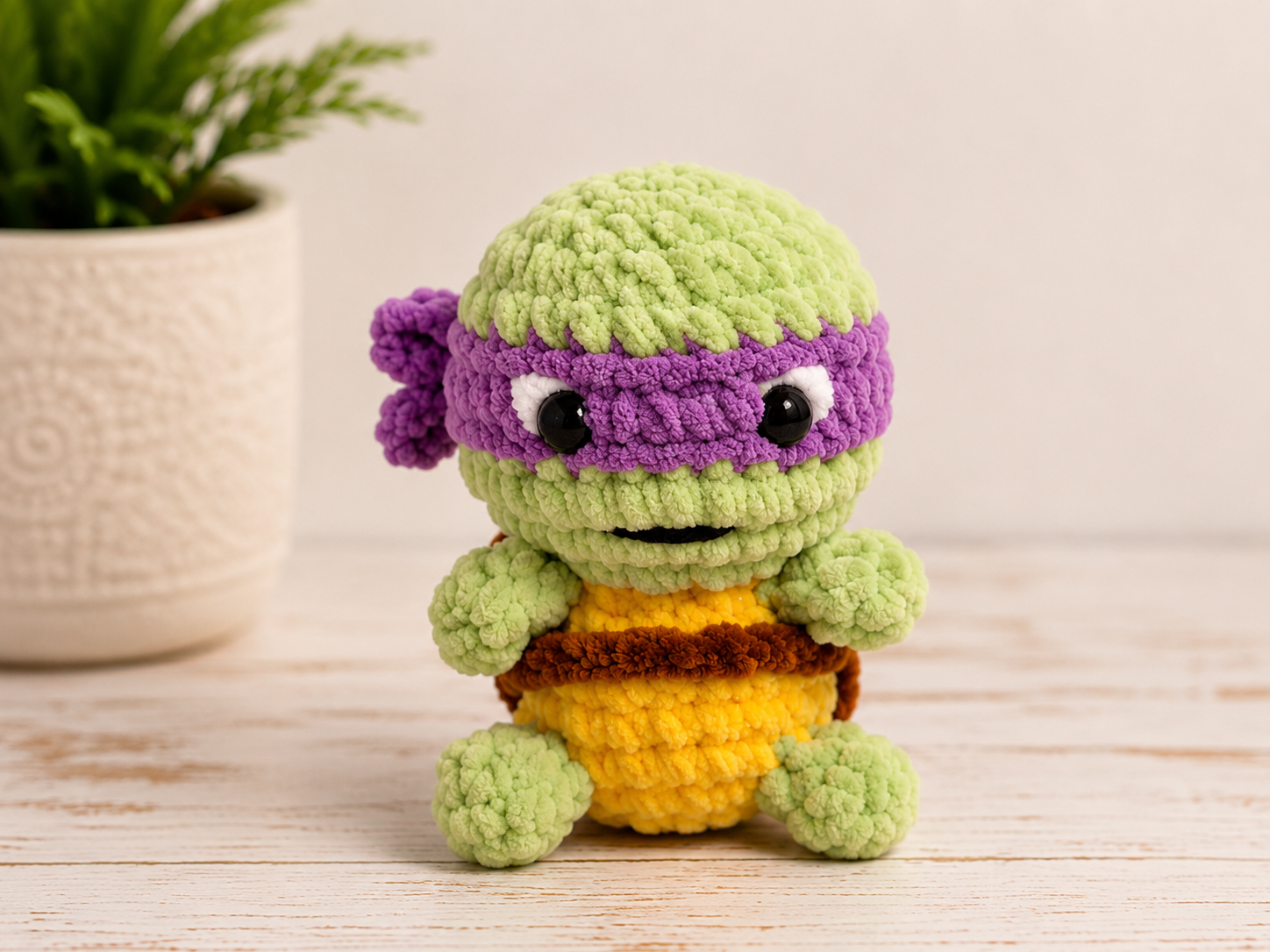 Teenage Mutant Ninja Turtle Crochet Plushies