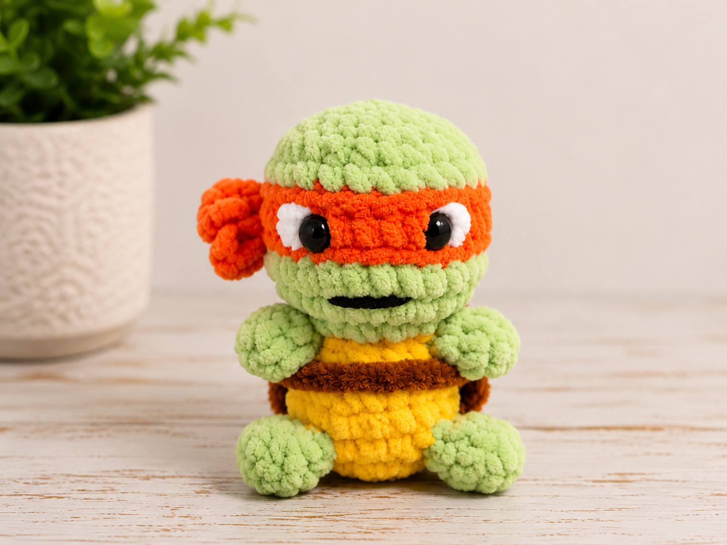 Teenage Mutant Ninja Turtle Crochet Plushies