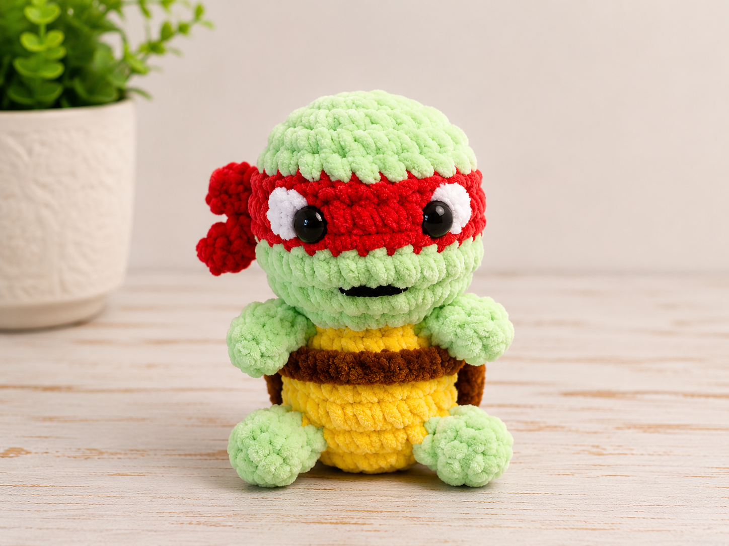 Teenage Mutant Ninja Turtle Crochet Plushies