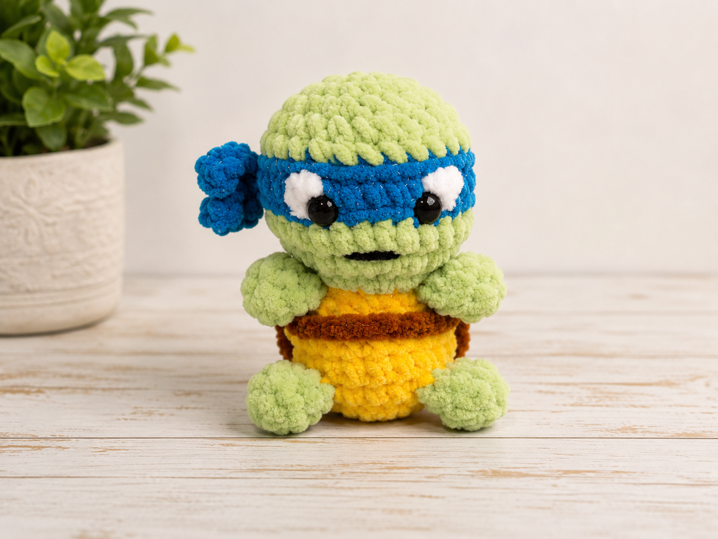 Teenage Mutant Ninja Turtle Crochet Plushies