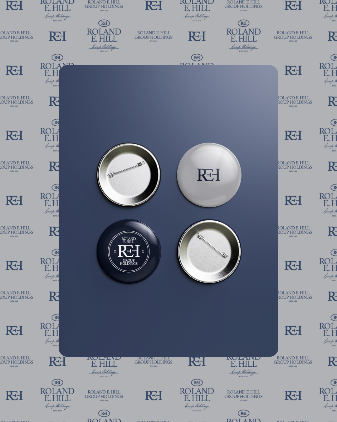 REH Group Holdings Brand Identity | Corporate Holdings and Executive Business Brand