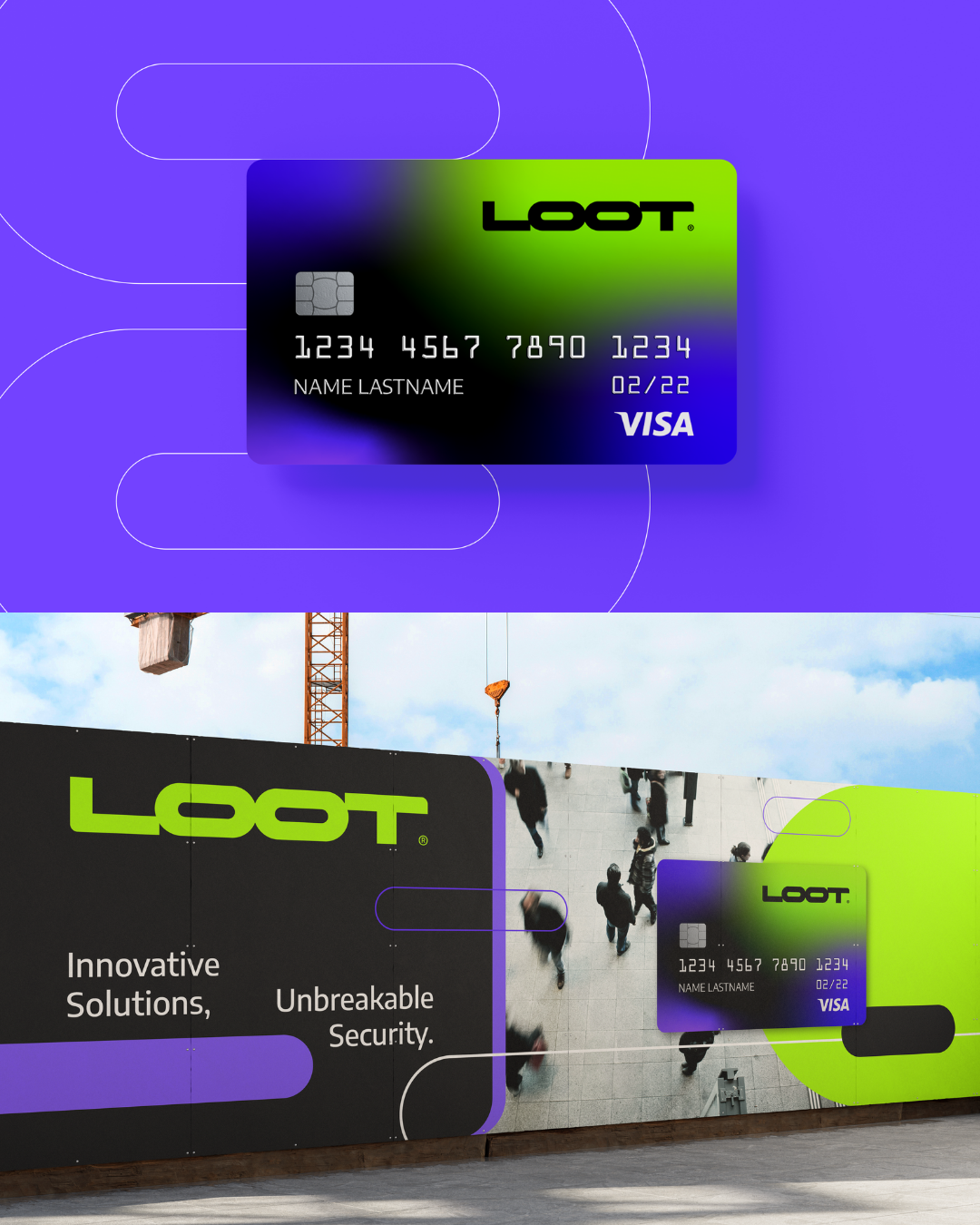 Fintech Brand Identity Design for a Biometric Payment Platform