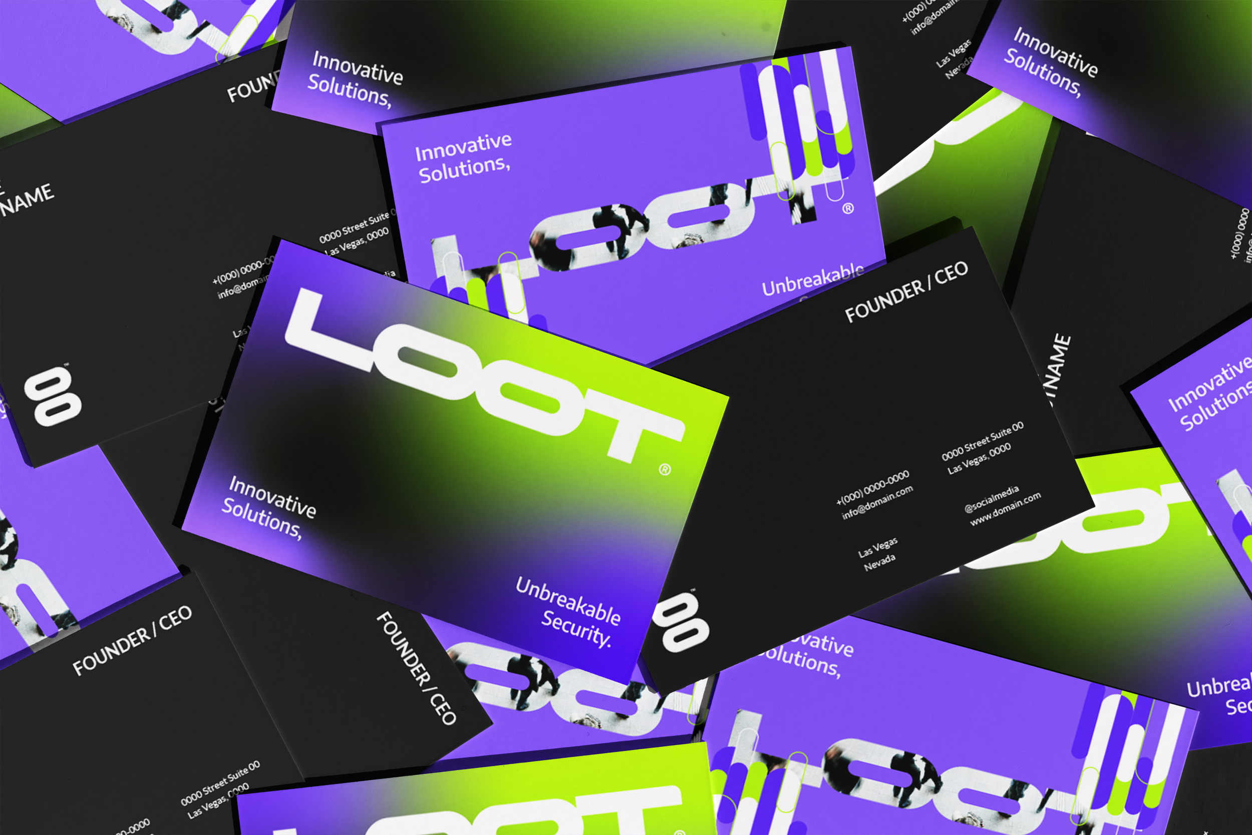 Fintech Brand Identity Design for a Biometric Payment Platform