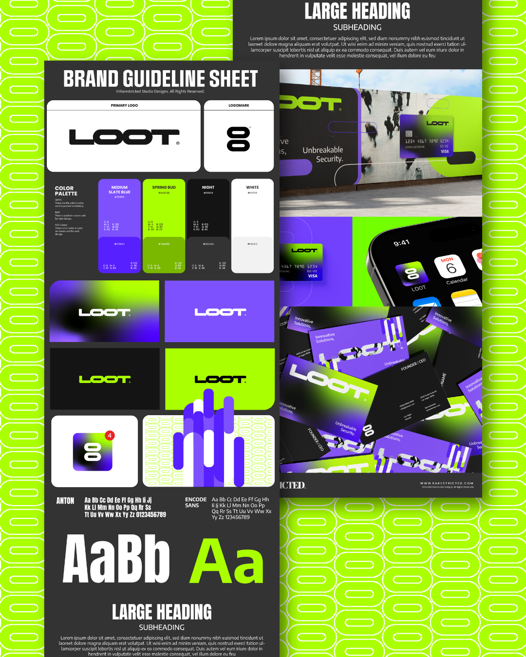 Fintech Brand Identity Design for a Biometric Payment Platform