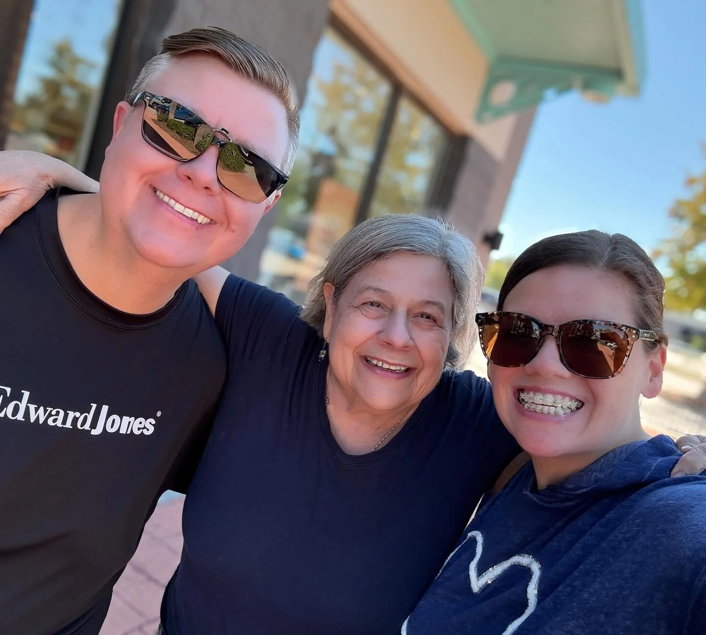 The last month as been emotionally draining. We celebrated my MIL&rsquo;s life yesterday, and now we&rsquo;re back home. Spending time with this incredible human was exactly what we needed today. #friendslikefamily