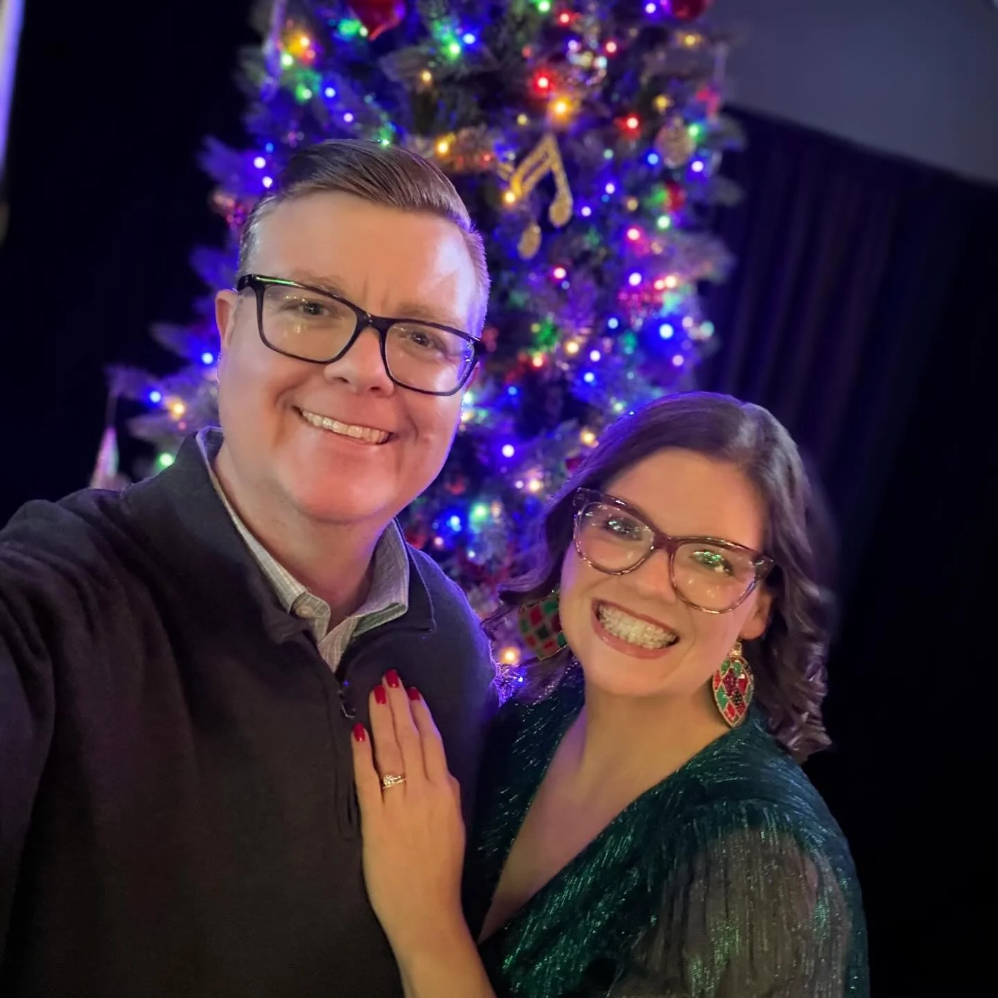 It was a lovely night with Santa and friends at the Edward Jones Christmas party. 🎄❤️🎄❤️🎄