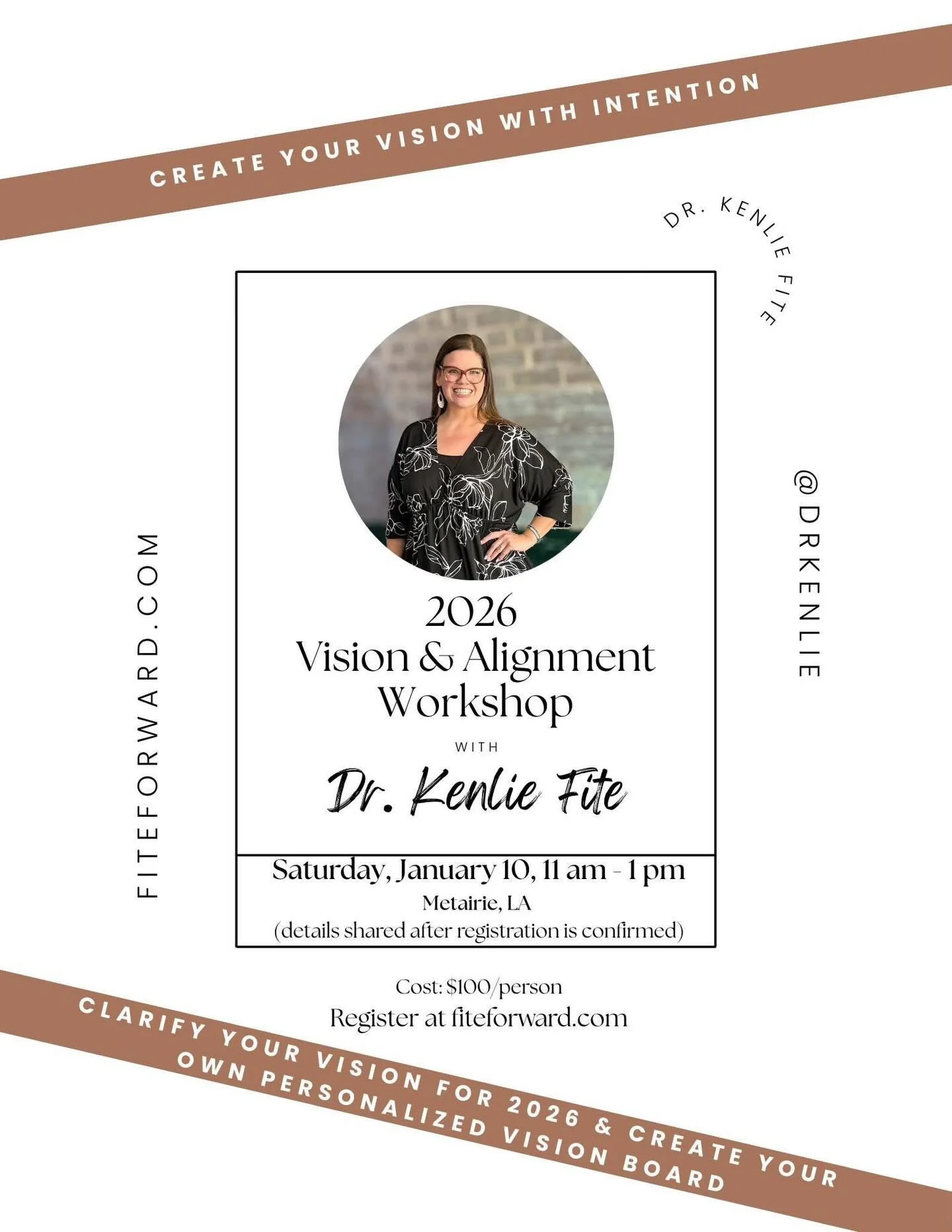 Successful people don&rsquo;t drift into the future&mdash;they create it.

I hope you&rsquo;ll consider joining for my upcoming 2026 Vision &amp; Alignment Workshop! We&rsquo;ll slow down, get honest about what matters most for your 2026, and turn th