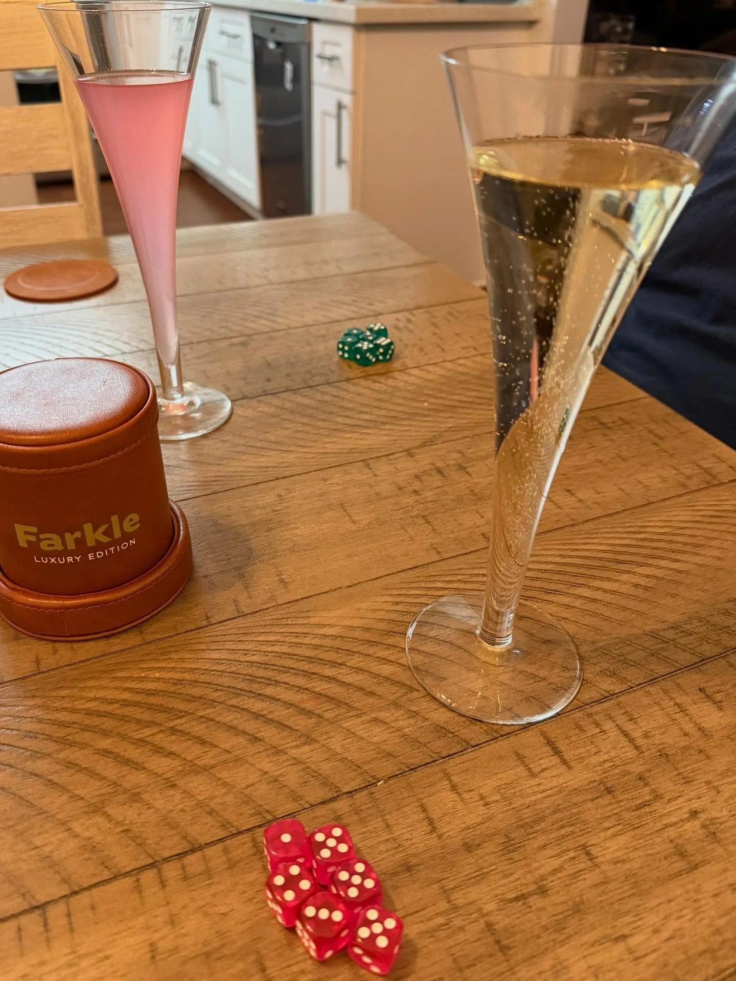 This has been a challenging year. We&rsquo;ve experienced a mix of joy, grief, uncertainty, celebration and growth. 

Tonight we&rsquo;re at home with our pups playing Farkle and wouldn&rsquo;t want to be anywhere else (unless our pups were there, to