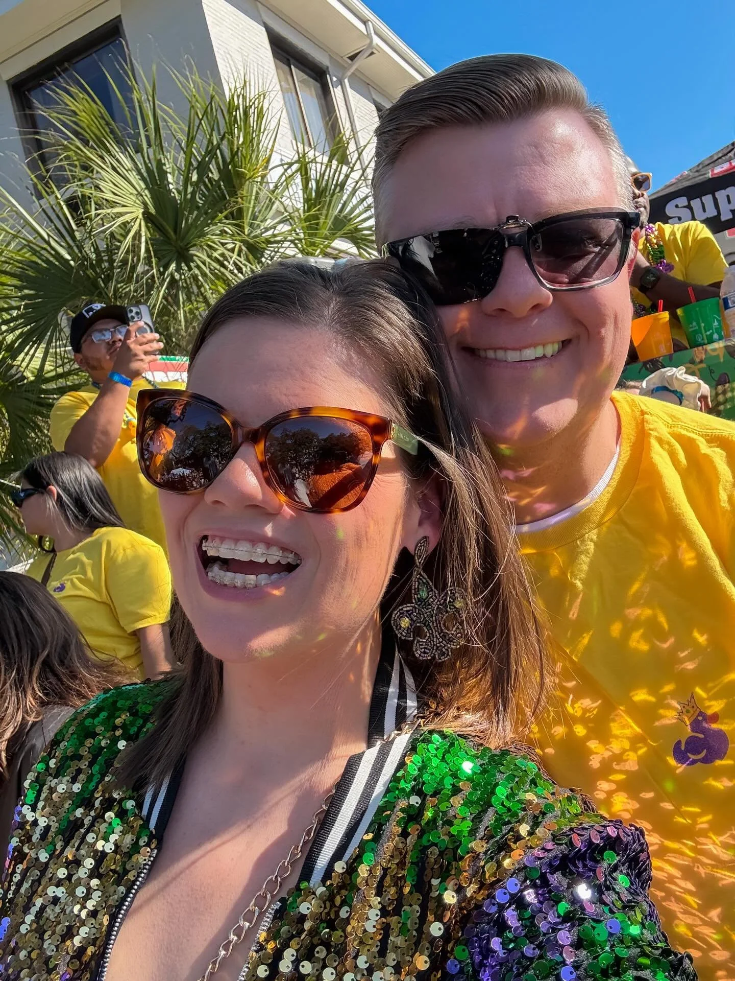 We&rsquo;ll call New Orleans home for a few more weeks, so we&rsquo;re soaking up all the fun and friendship we can.

This city truly is like no other, and it&rsquo;s been so good to us! 🩷🩷🩷

Laissez les bon ton rouler! ⚜️💜⚜️💚⚜️💛⚜️