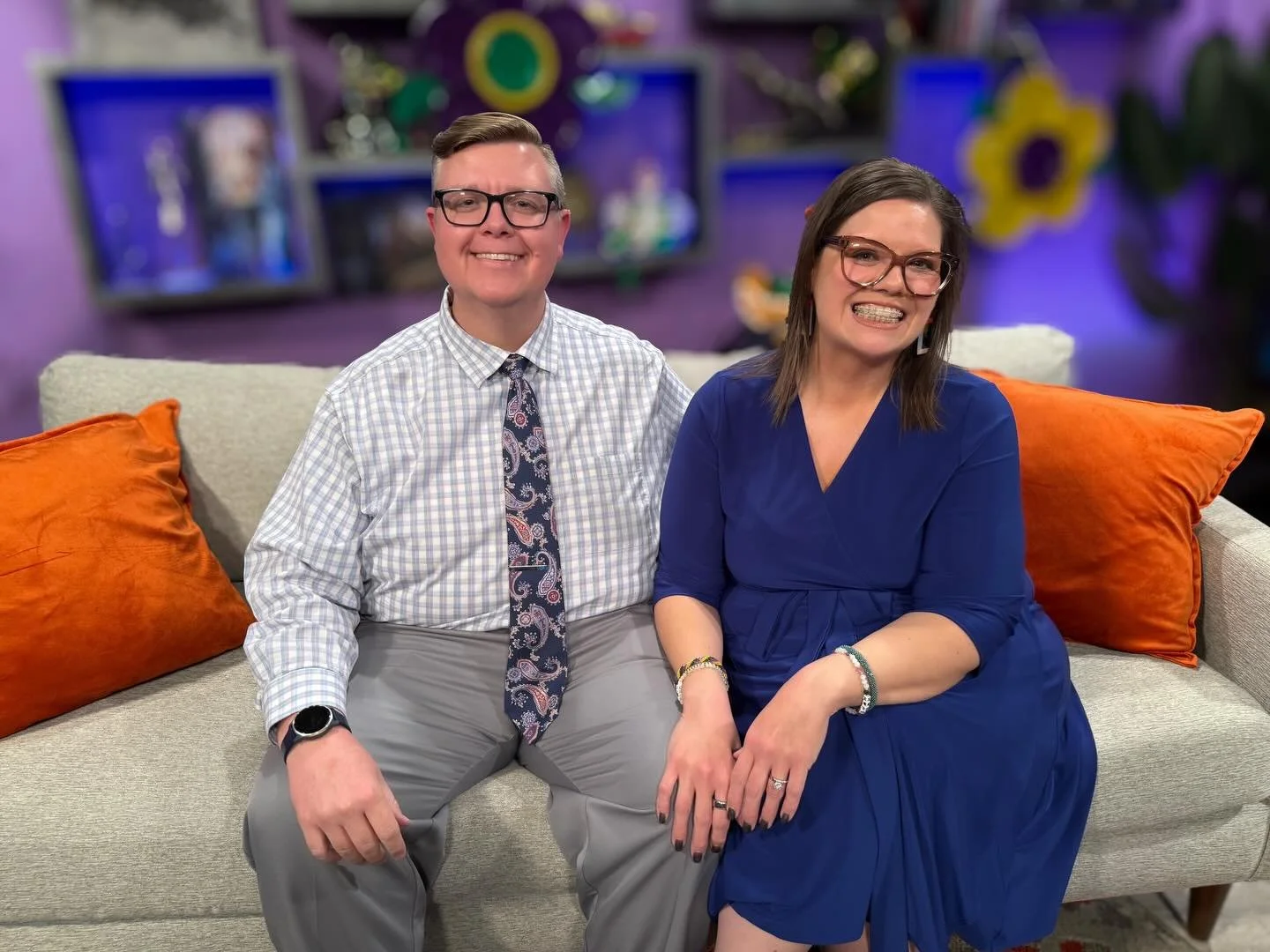 It was a special day in the studio today. 🩷