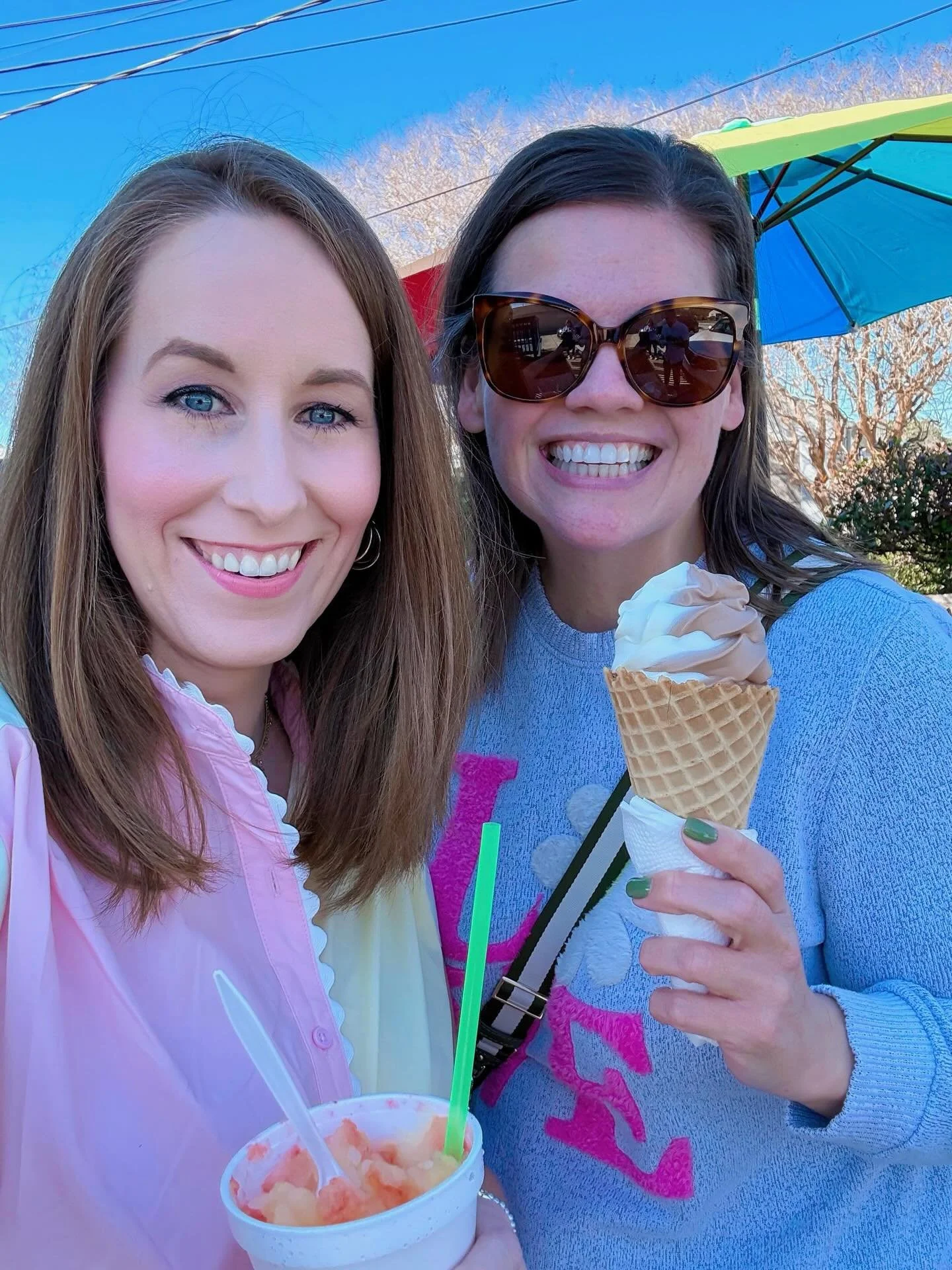My beautiful and talented friend made a centerpiece for my formal dining room, which meant I got to see her again before I left town. And her parents fed me ice cream and brownies. 😍 I&rsquo;m so grateful we&rsquo;ve maintained our friendship since 