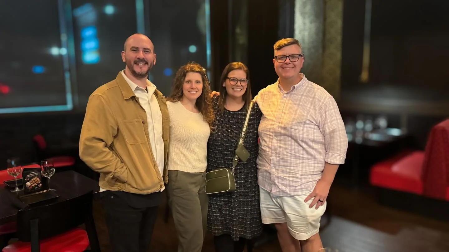 These friends have been uplifting in exciting seasons and encouraging in hard seasons. If you know them, you know they&rsquo;re faithful and consistent. We&rsquo;re so thankful to call them friends. 

I&rsquo;m so glad we got to visit again before we