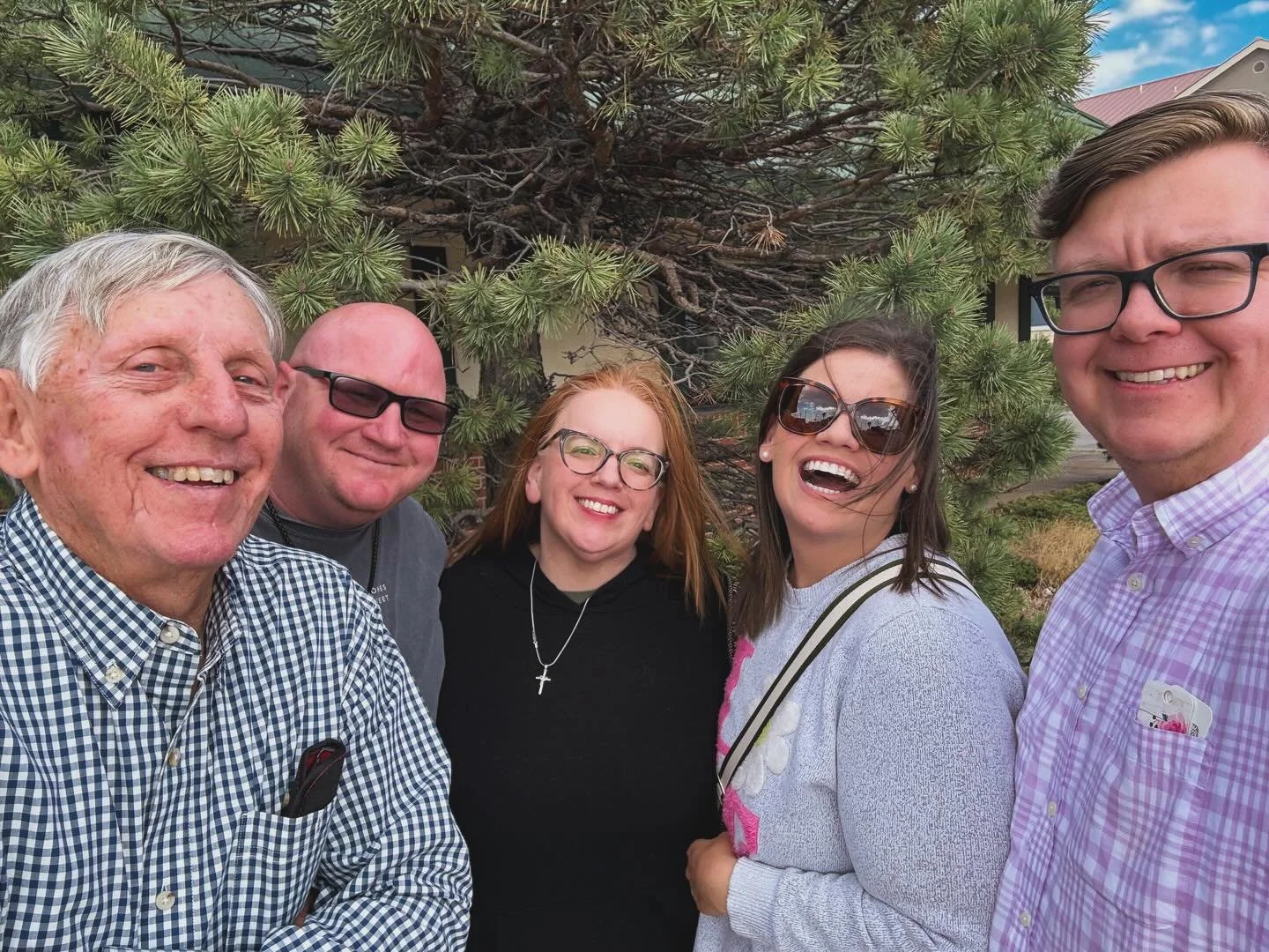 We were hilarious today. It was so wonderful to see Dad on our journey to Colorado. 🩷