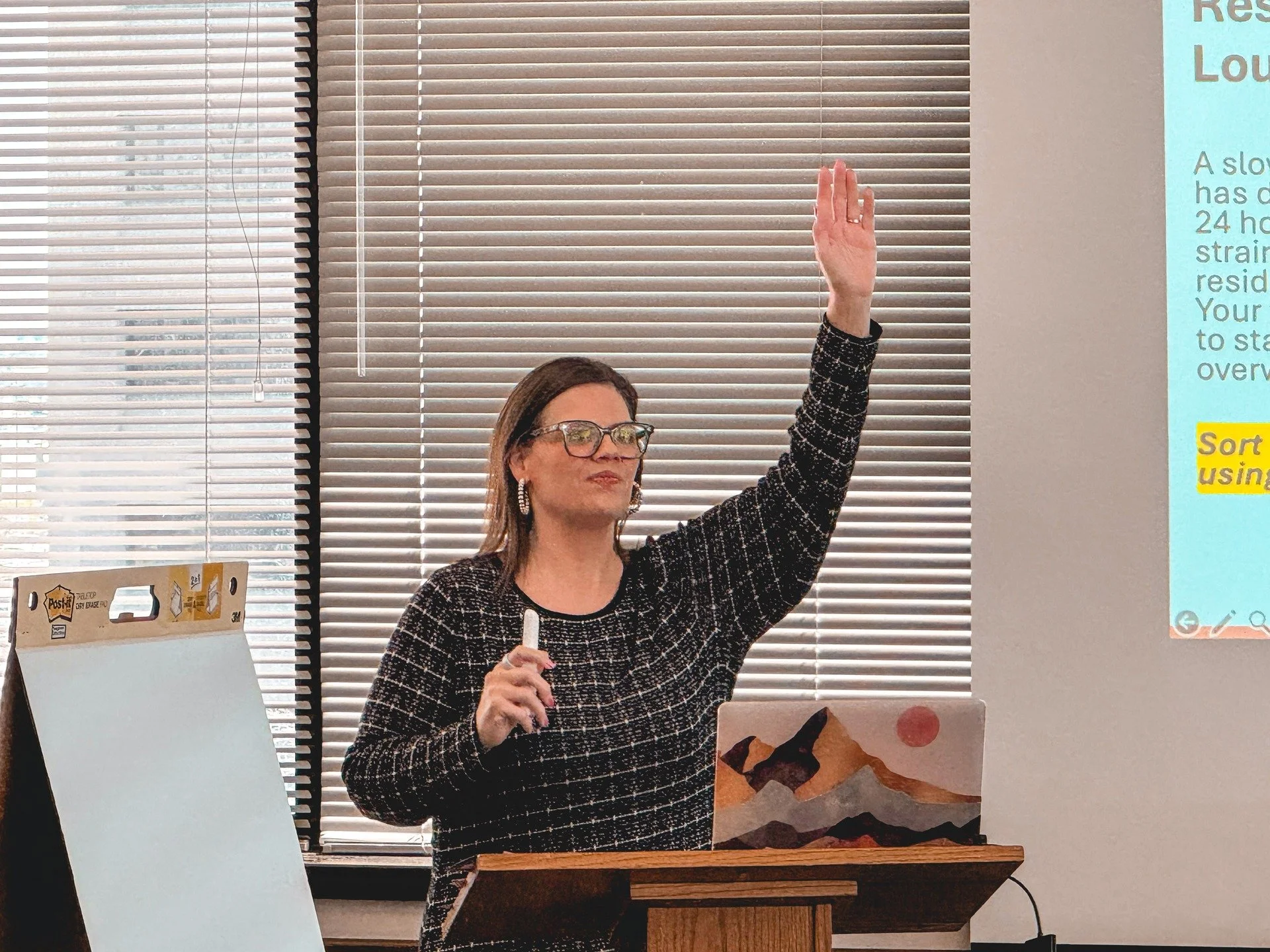 The day before I moved from New Orleans to Colorado, I finished up a series for local government in which I supported them in becoming stronger, emotionally healthy leaders! 

And I'm looking forward to heading back to New Orleans over the summer to 