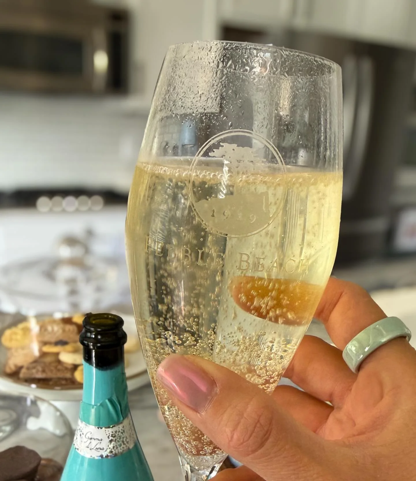 Fifteen years ago today I met one of the most incredible people I&rsquo;ve ever met in life. She would become my publicist and lifelong friend, and my life is so much richer because of her. 

Tonight I am using my champagne glass, which was a gift fr