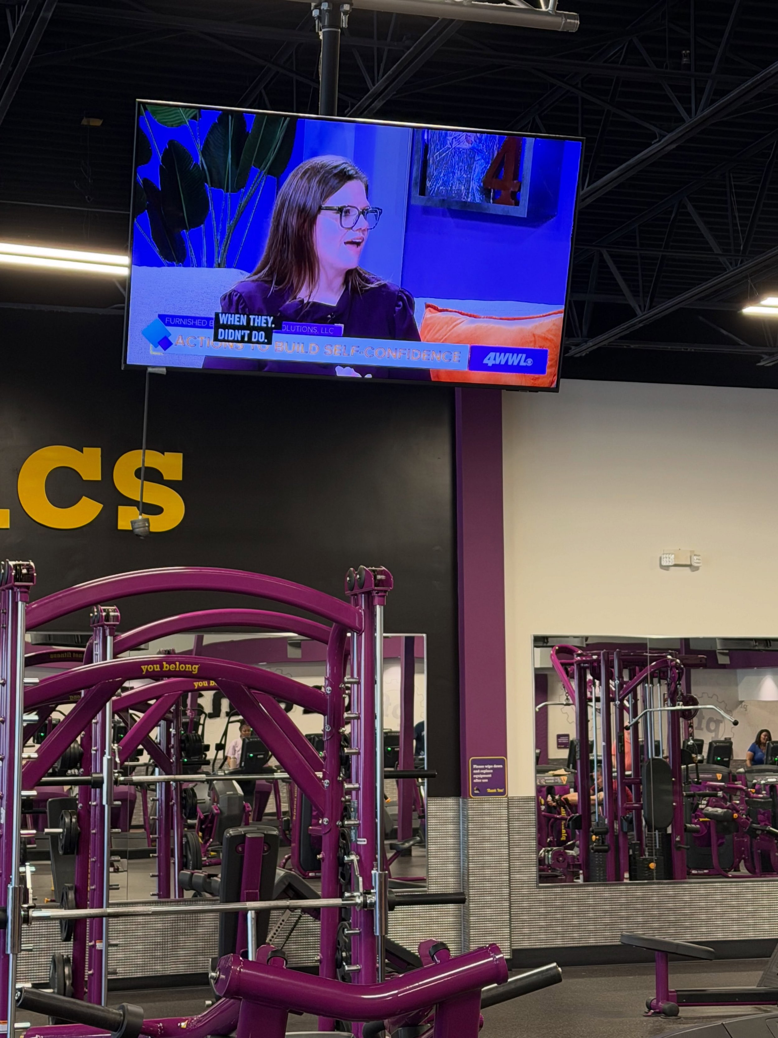 My friend sent a photo of one of my TV segments that aired while she was at the gym this morning. 

It&rsquo;s such a privilege for me to continue to connect with folks in New Orleans even though I live in Colorado now. ⚜️🩷🗻