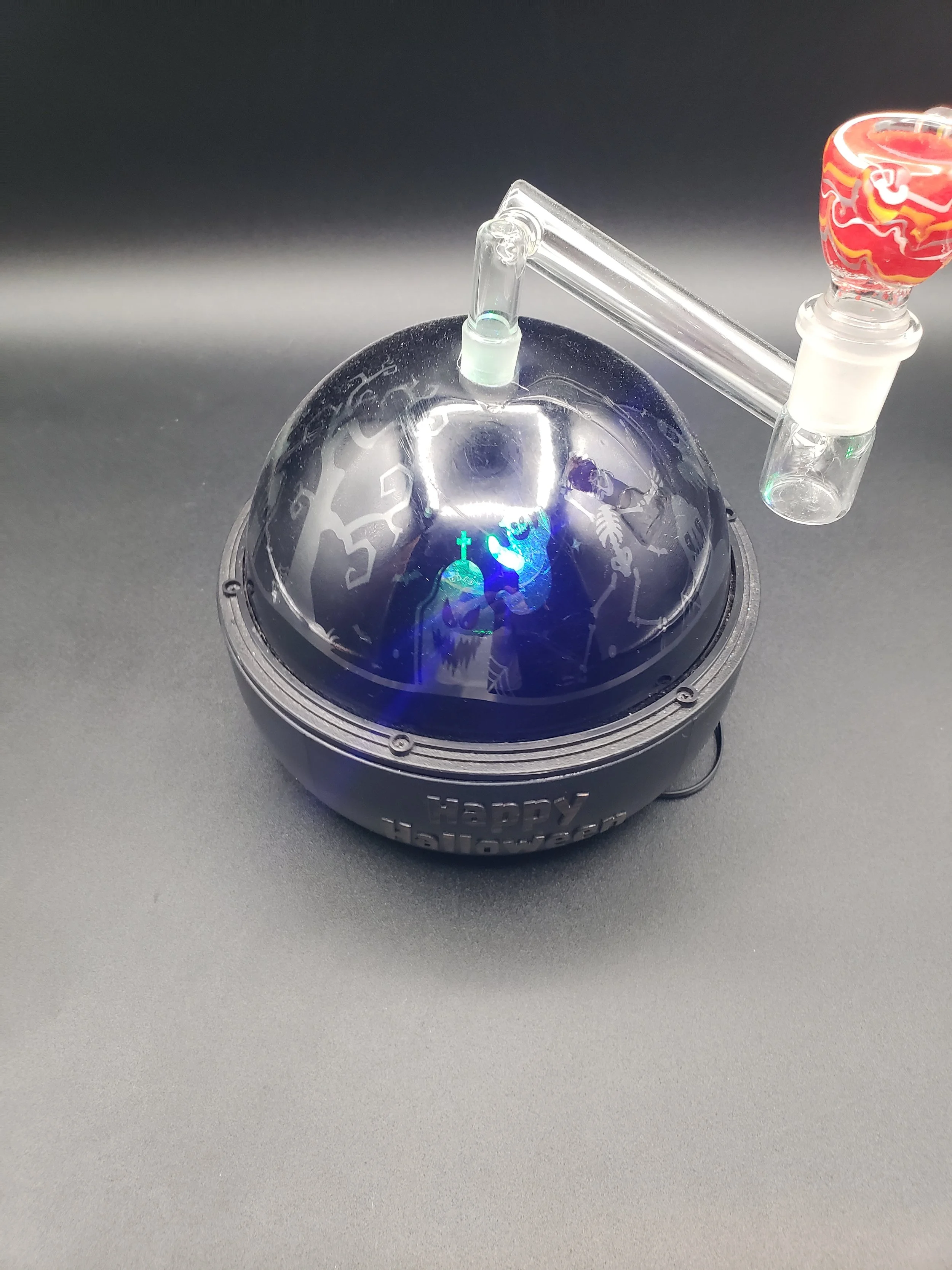 Liquor Bottle Bong, Liquor bottle water pipe, Crystal Skull vodka water