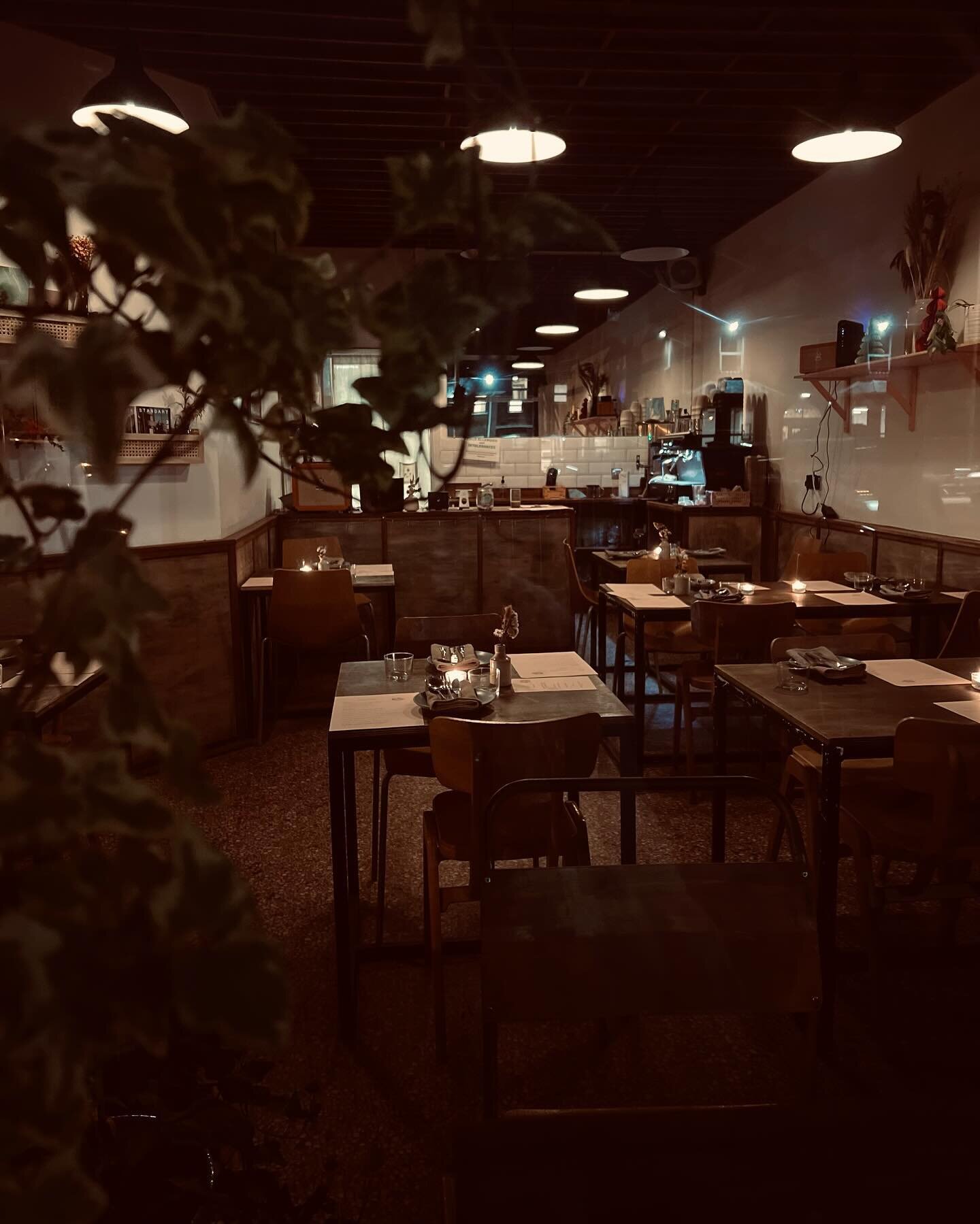 Ready for dinner service 🌿

Open every Friday &amp; Saturday for dinner! You can book in on the link in our bio or message us to book your table ✨