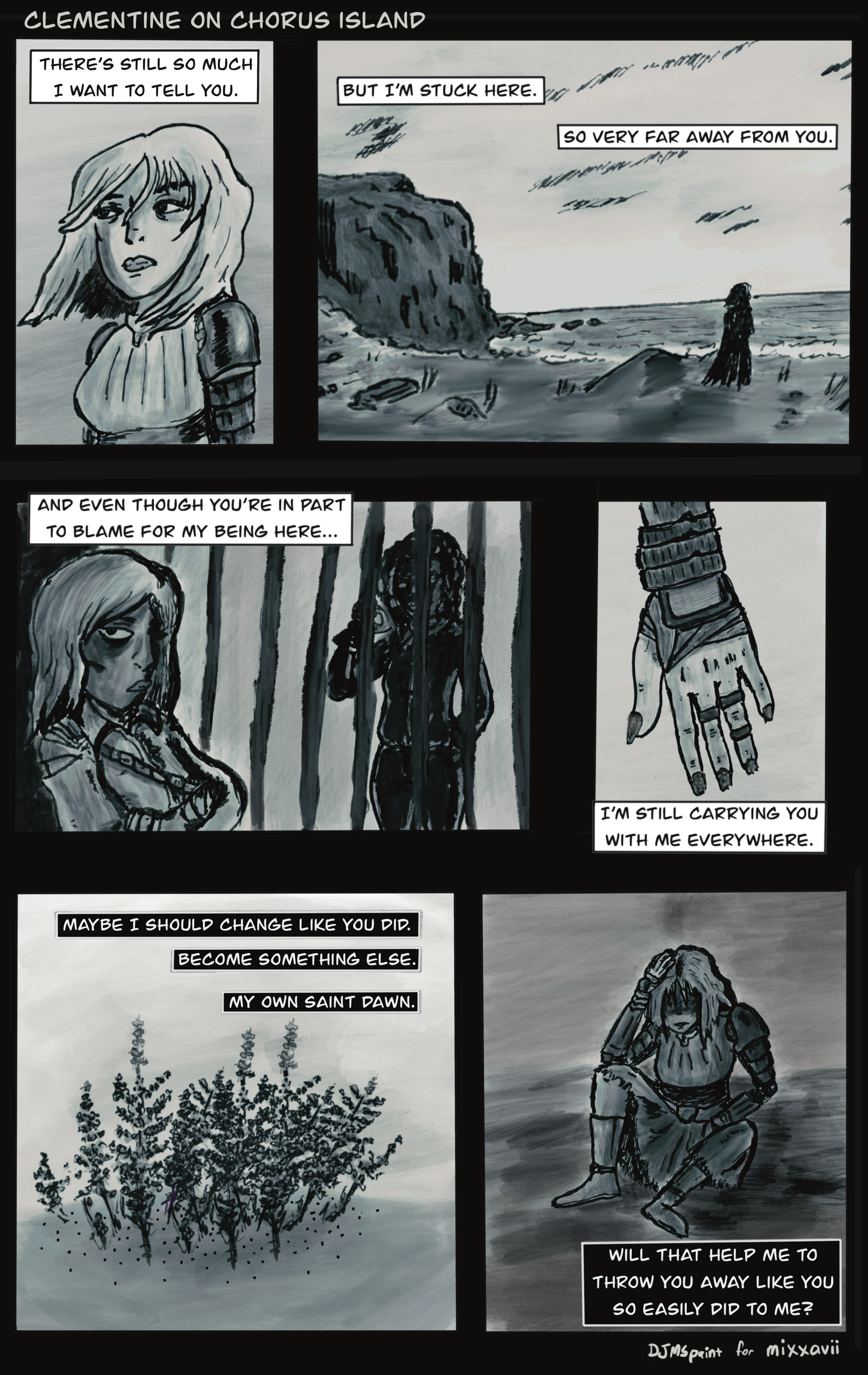 Friends at the Table - Clem on Chorus Island