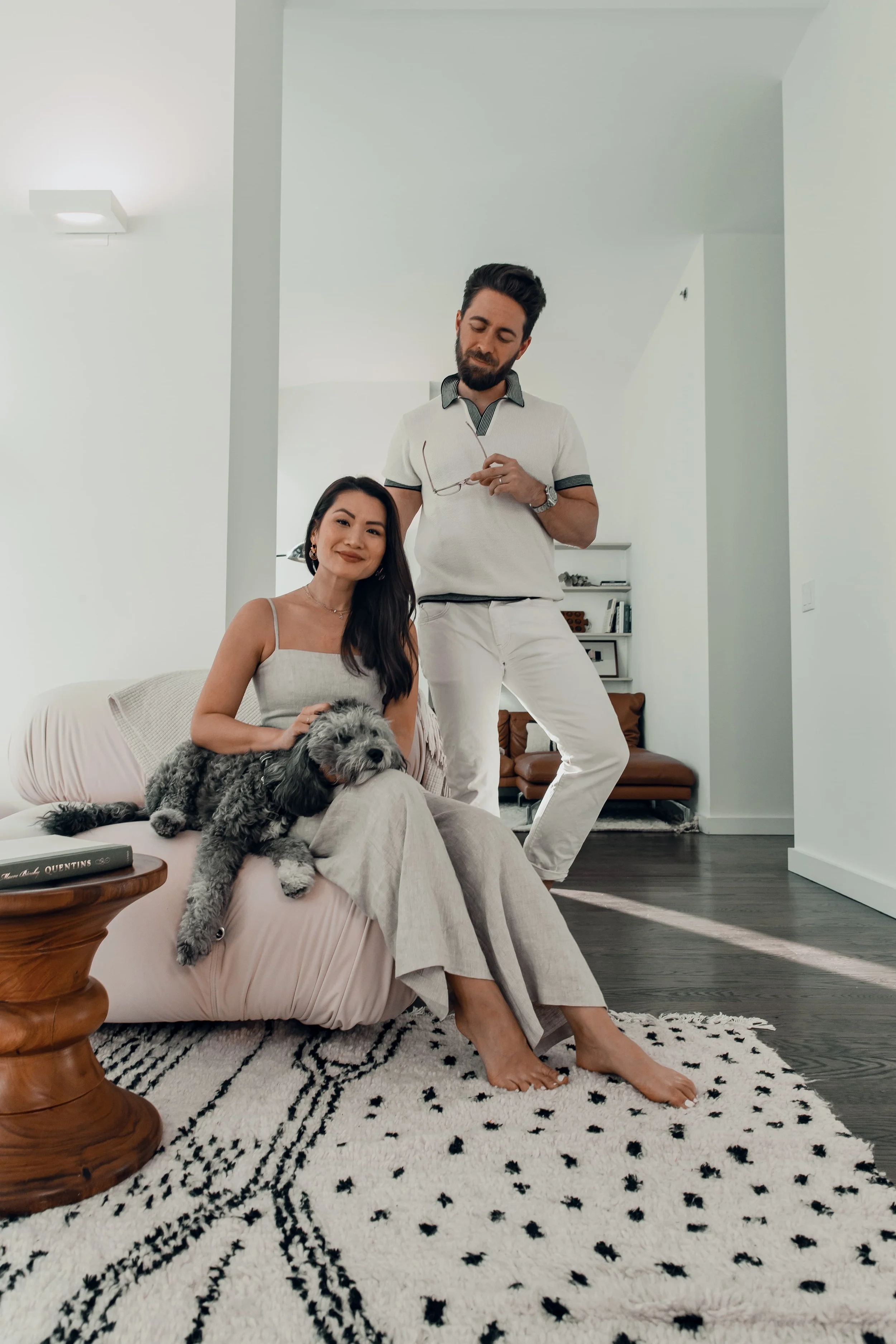 couple preparing for marriage through guided relationship conversations at home