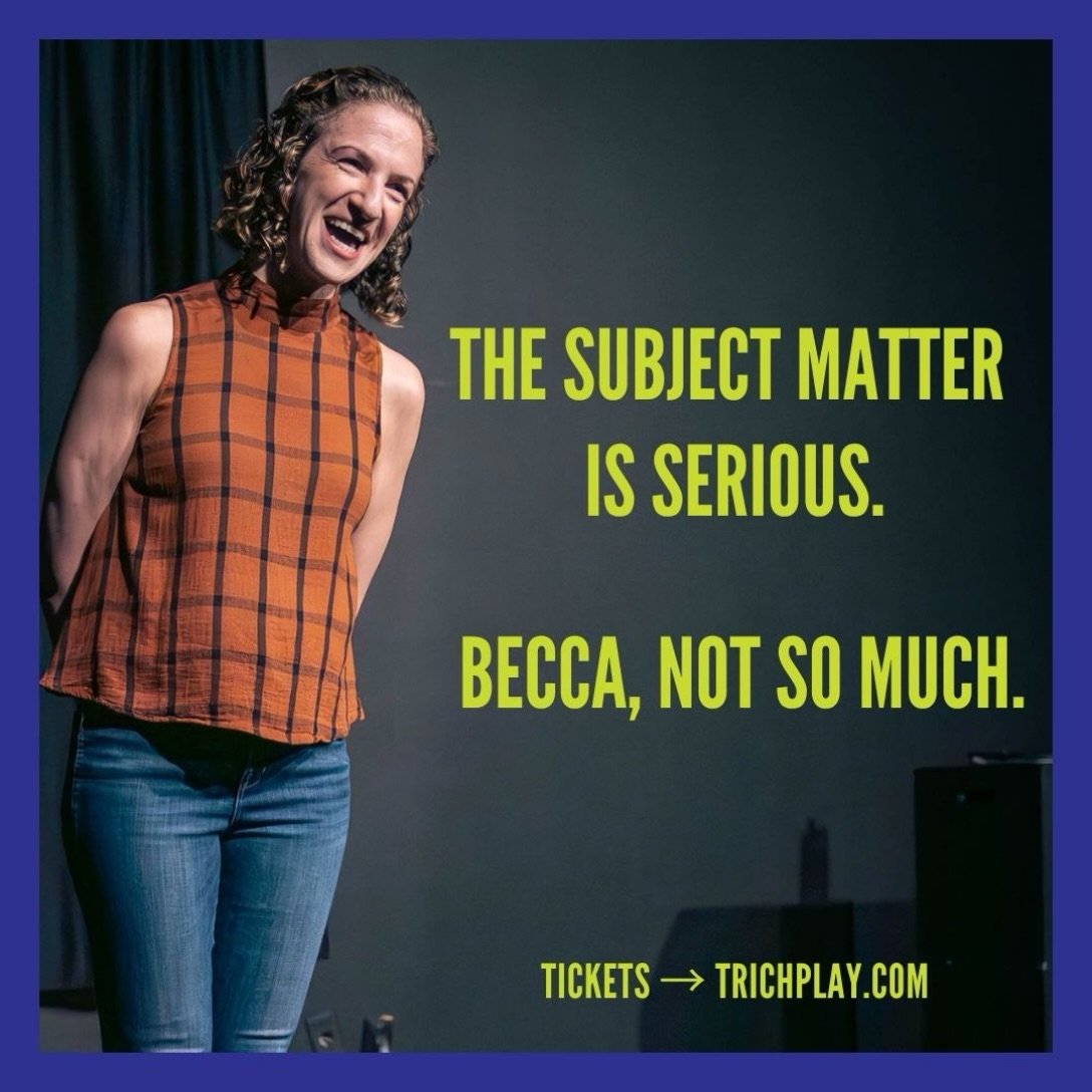 After three back-to-back weekends on tour, we&rsquo;re wrapping up this stretch of performances of TRICH with one night only at @ameytheatre TOMORROW, Monday, 12 October! 🇬🇧

Abingdon, we&rsquo;d love to see you there. A little mental health, a lit