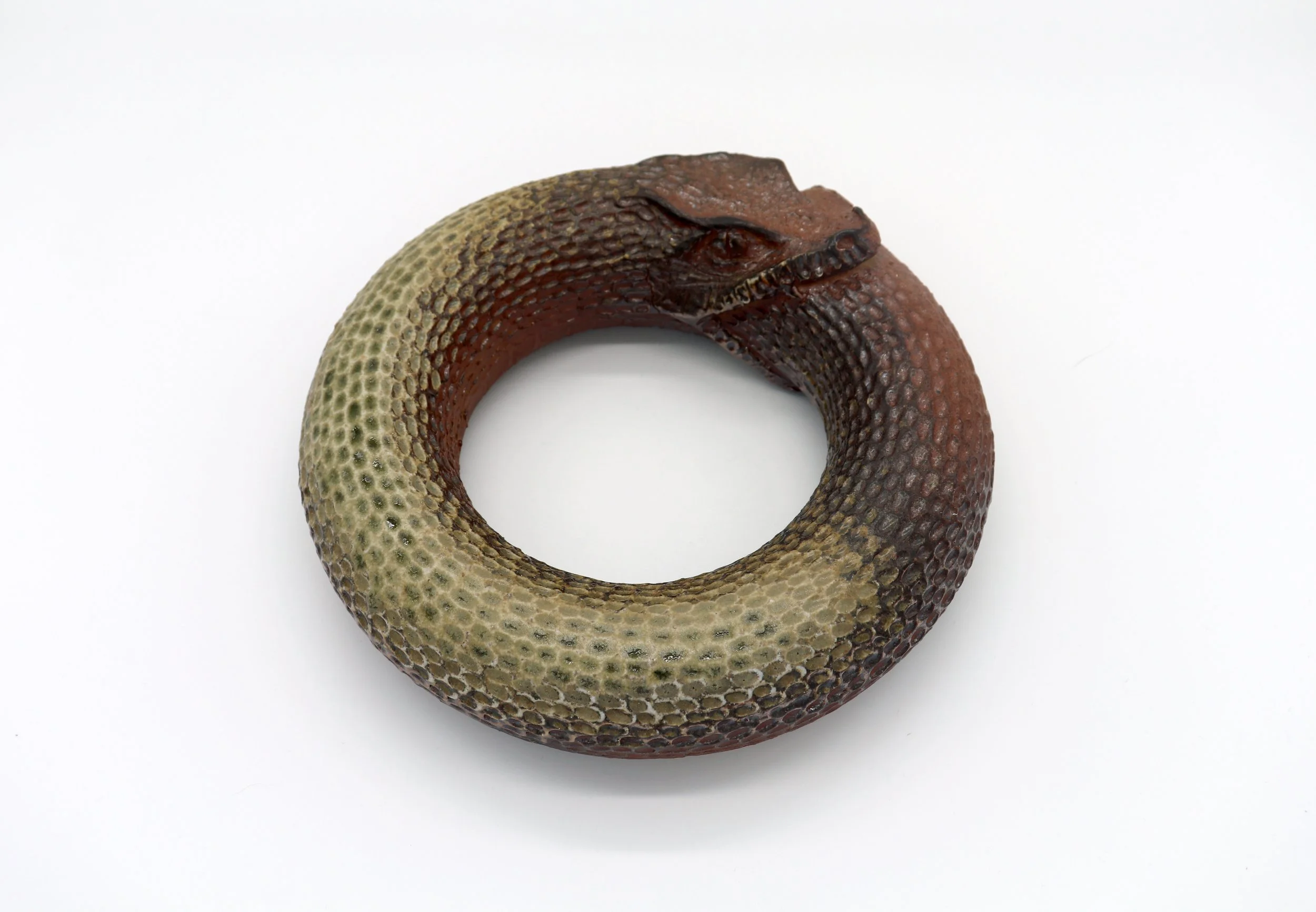 Ouroboros, Wood-fired ceramic, 2025