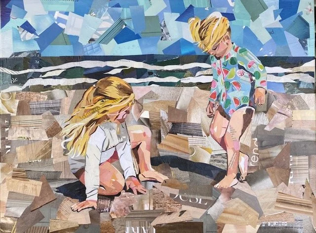Two Sisters at the Beach