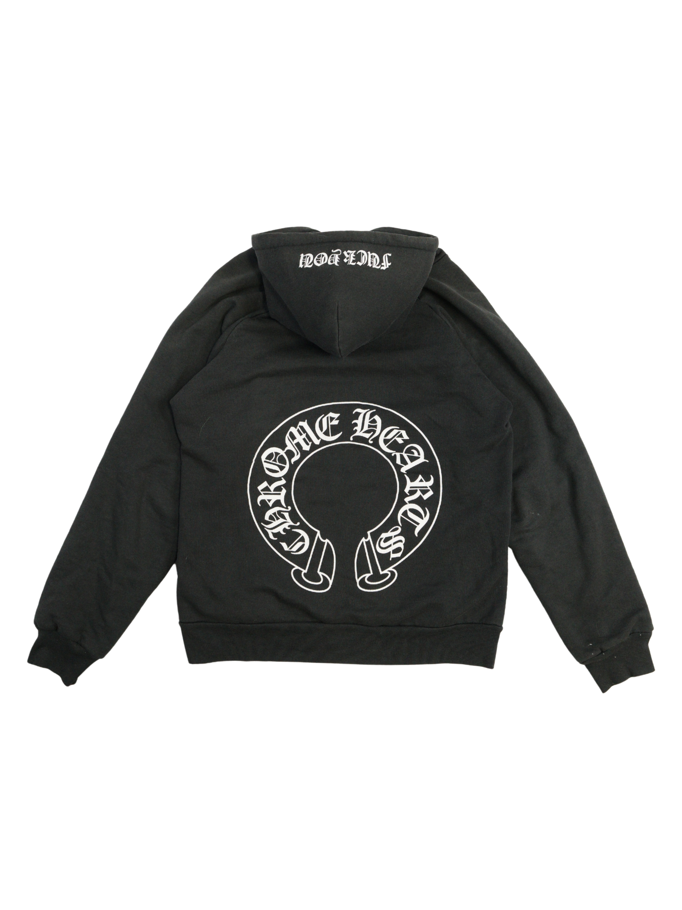 Chrome Hearts Vintage Fuck You Horseshoe Thermal Hoodie - S