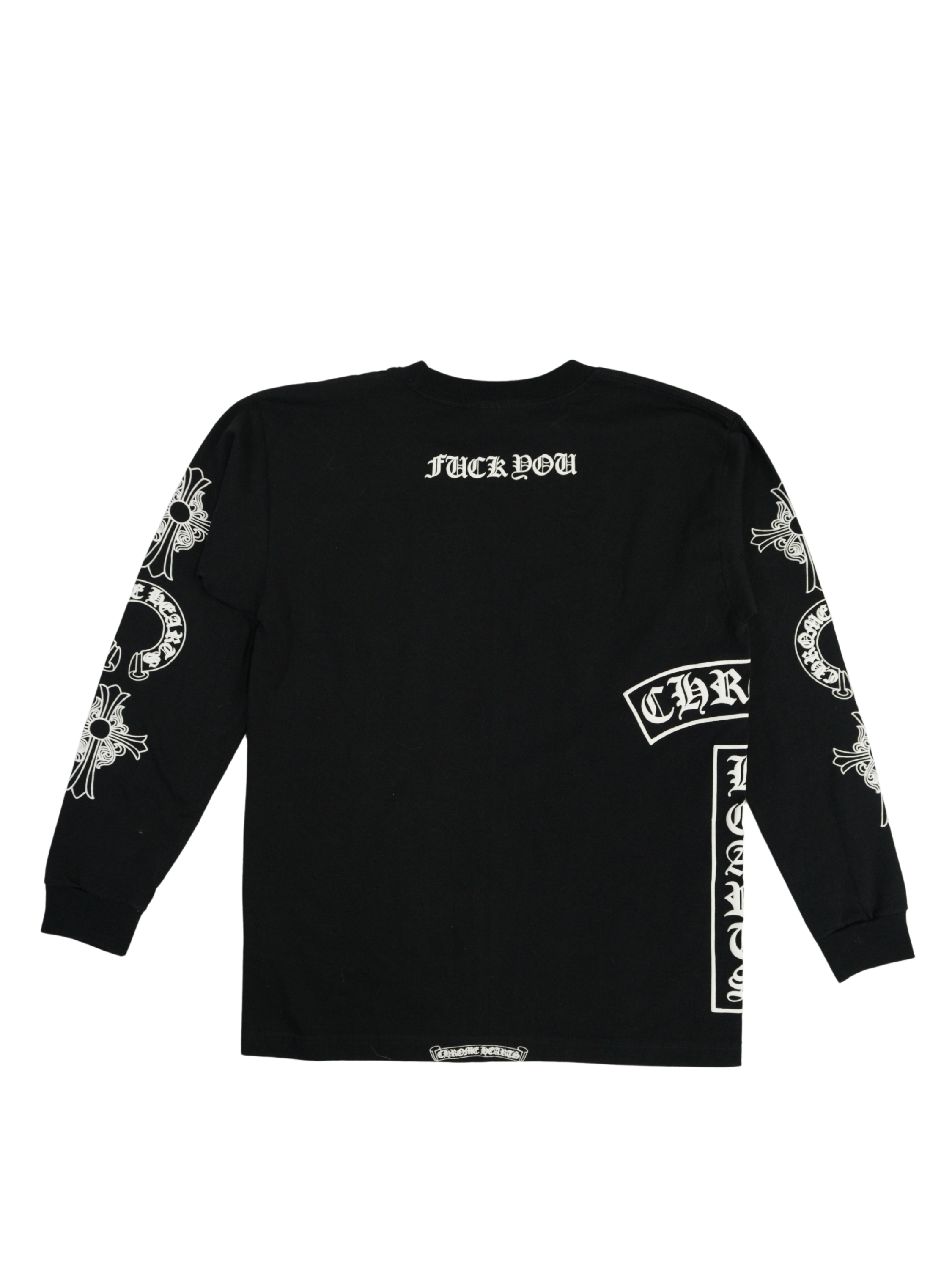 Chrome Hearts T-Bar FCK YOU Long-Sleeve T-Shirt