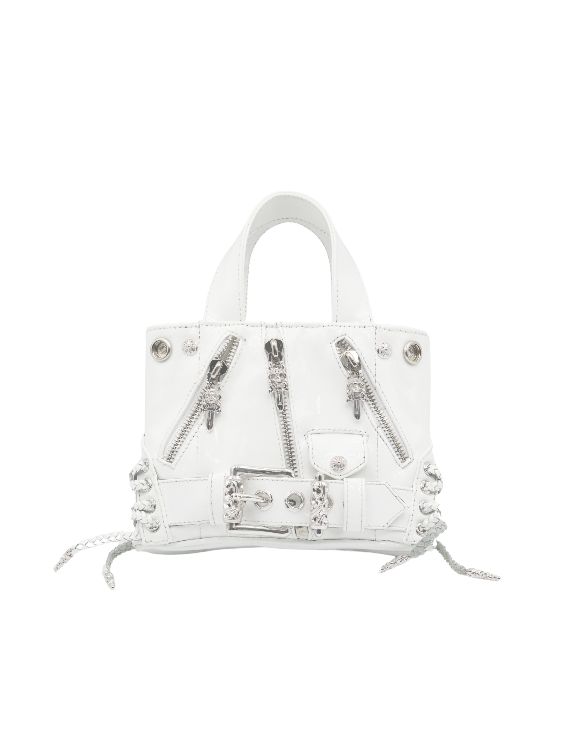 Chrome Hearts White JJ-Dean Mini Bag