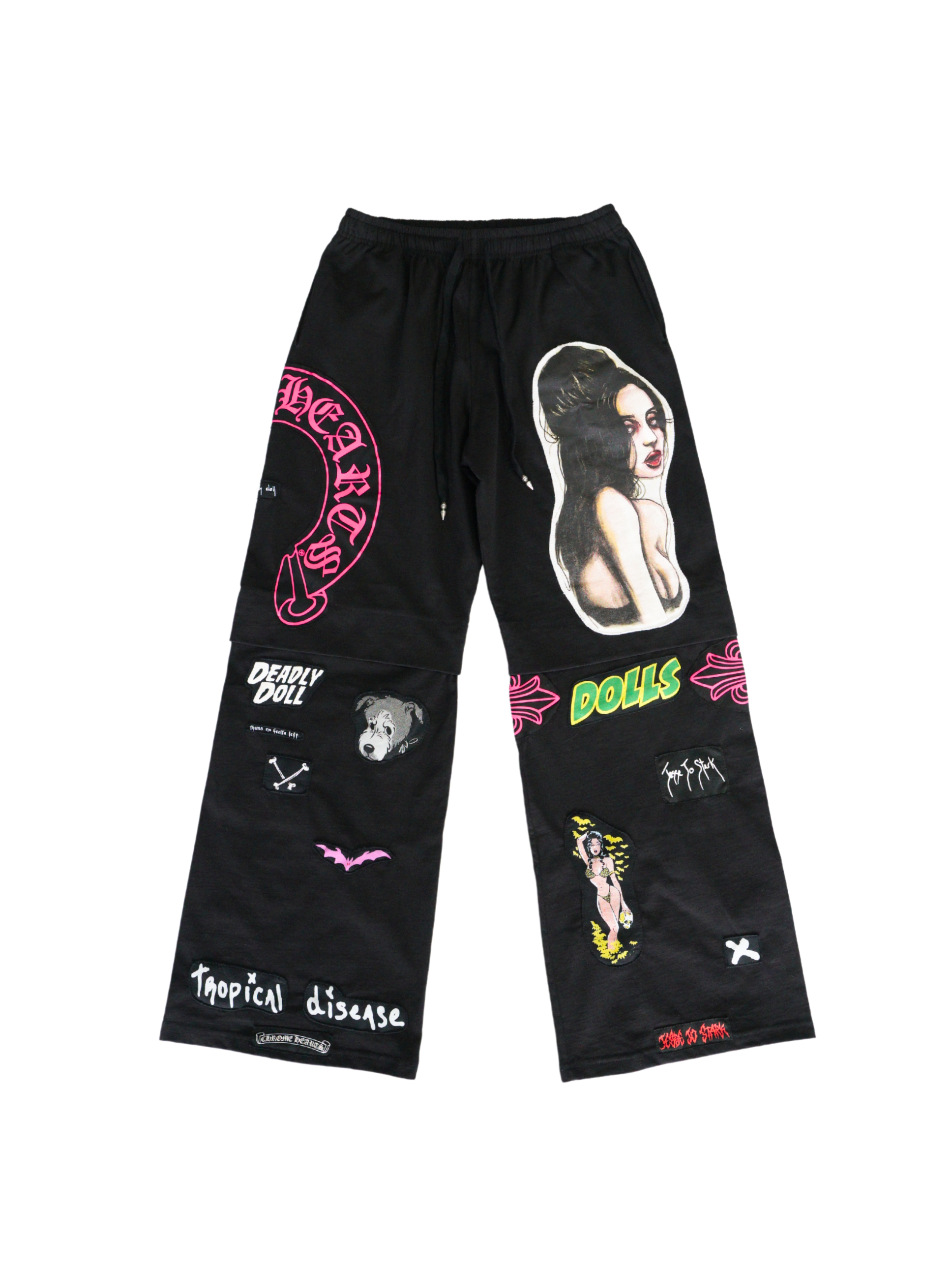 1/1 Chrome Hearts x Deadly Doll Maxfield Pants