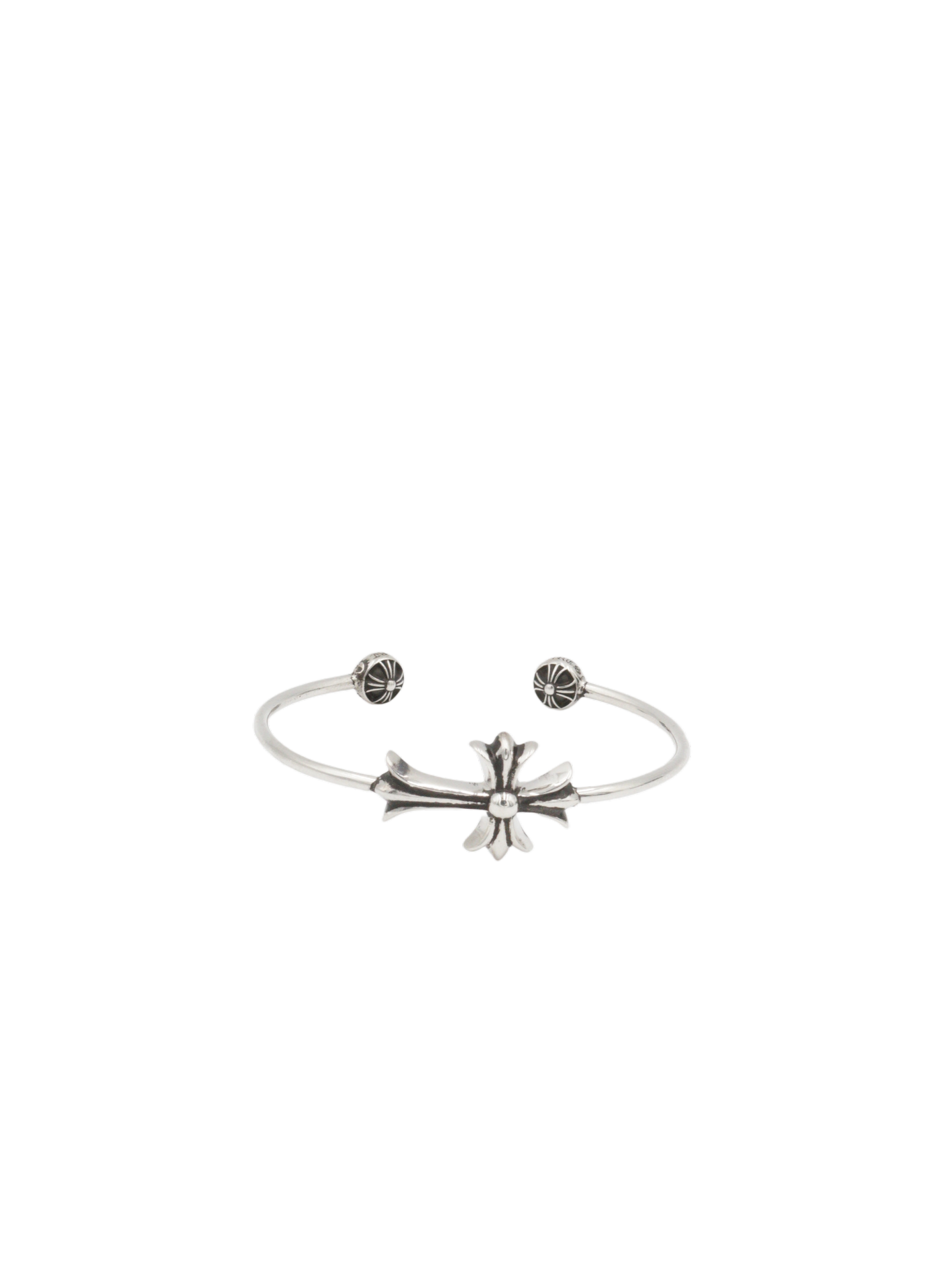 Chrome Hearts Tiny Cross Cuff Bracelet