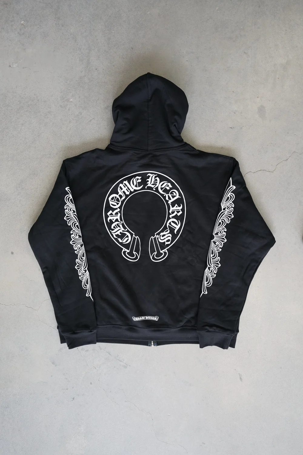 Chrome Hearts Thermal Floral Horseshoe Zip Up — NoFashionIsland