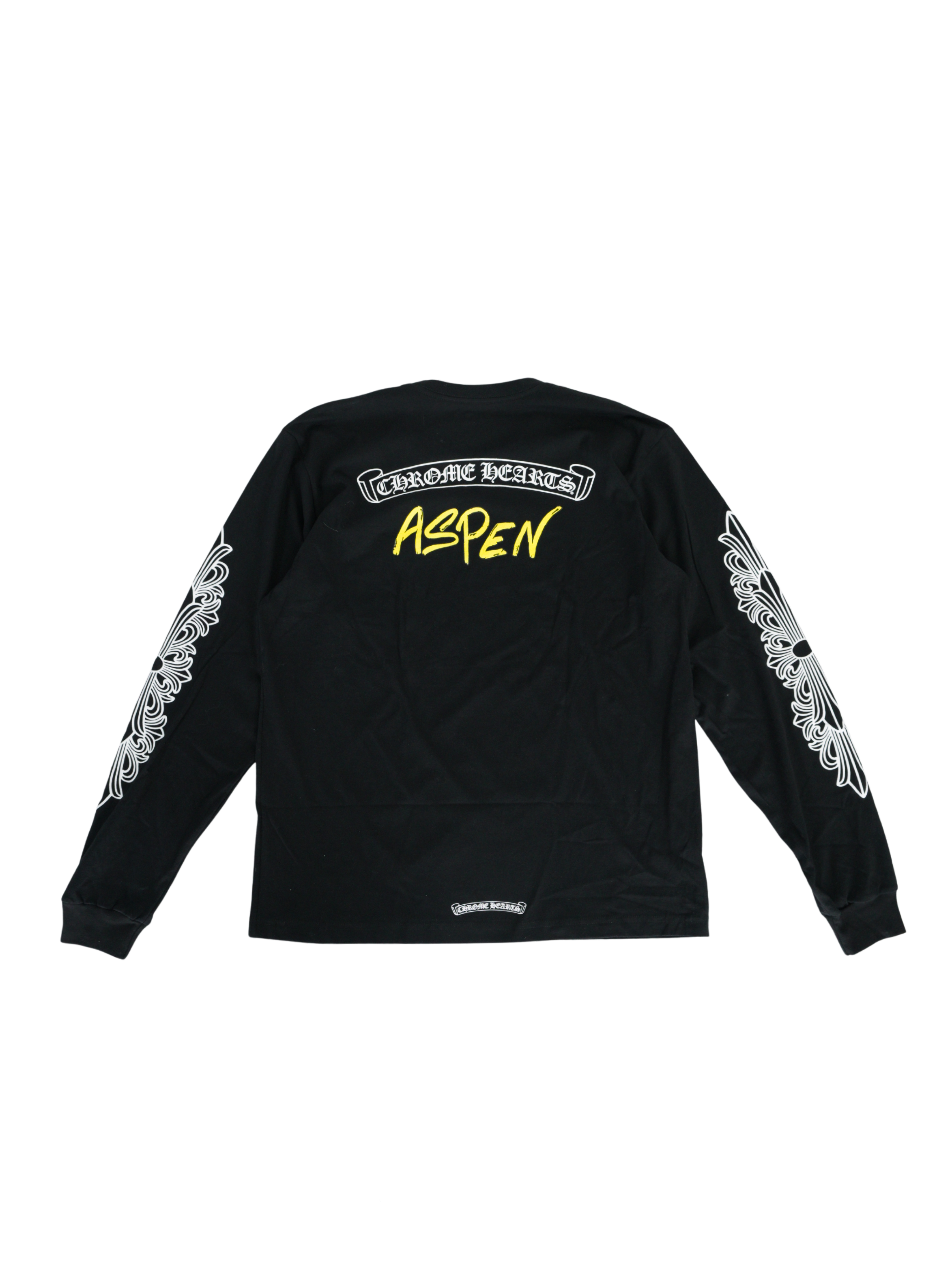 Chrome Hearts Aspen Exclusive Long Sleeve T-Shirt - Black
