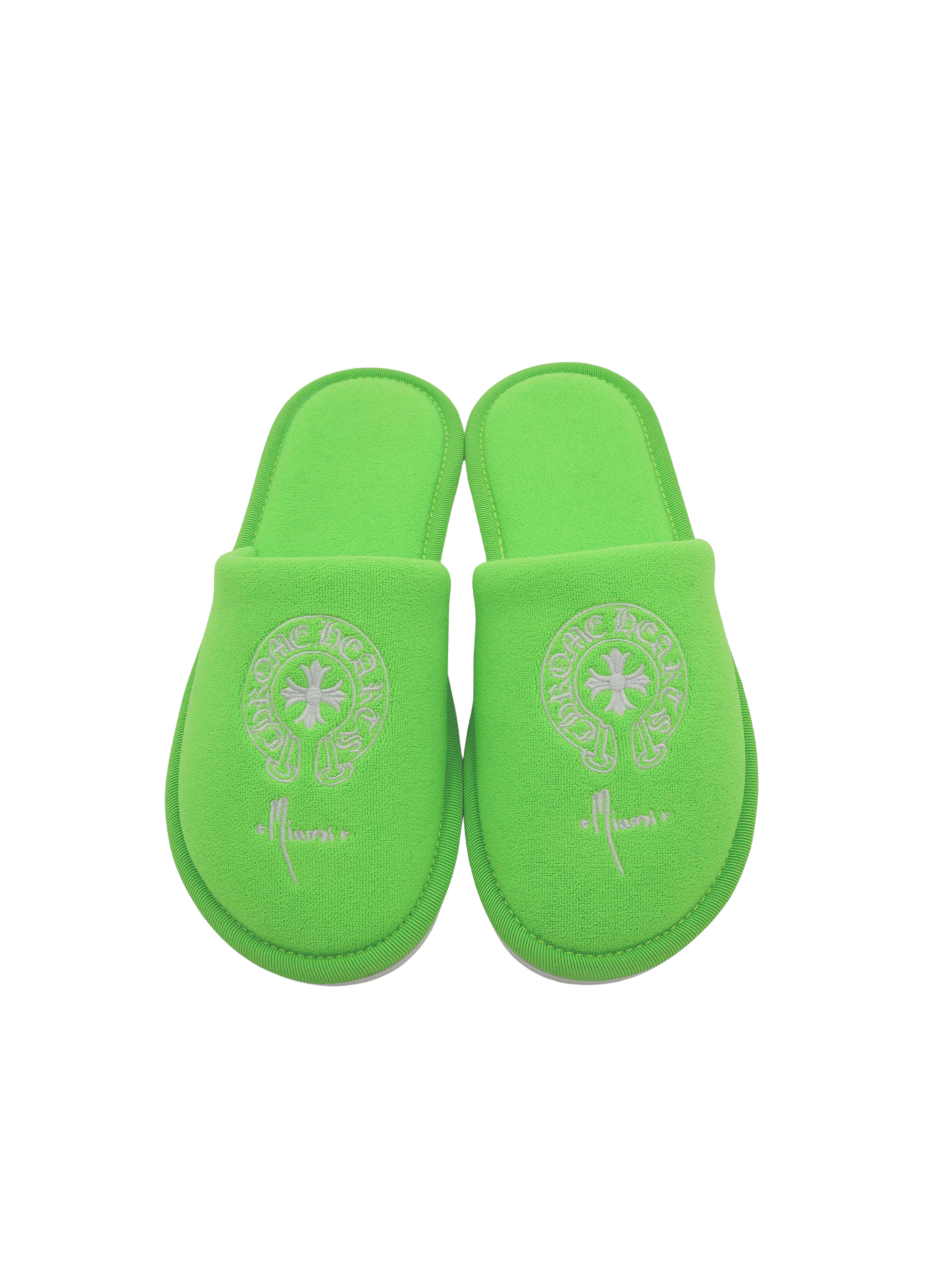 Chrome Hearts Miami Horse Shoe Slippers