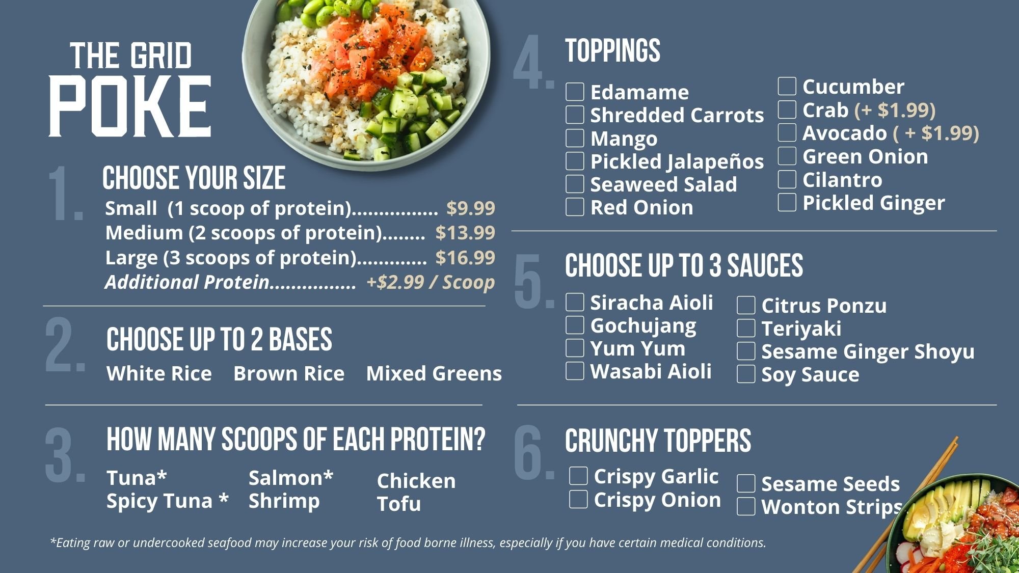 Our Menu – Poki Bowl