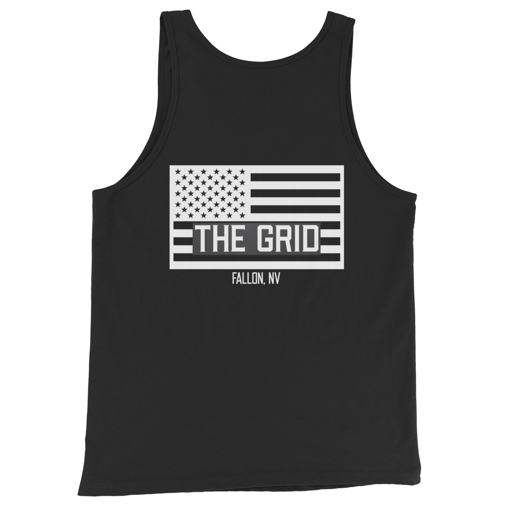 The Grid Flag Unisex Tank