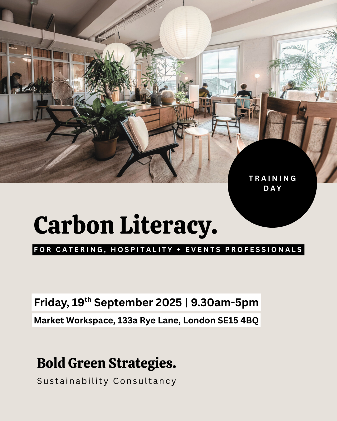 Carbon Literacy Market Peckham 2025