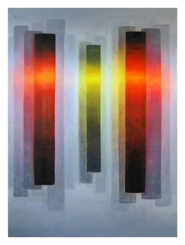 Step into Light, 2008-09, 79" x 59", oil on linen