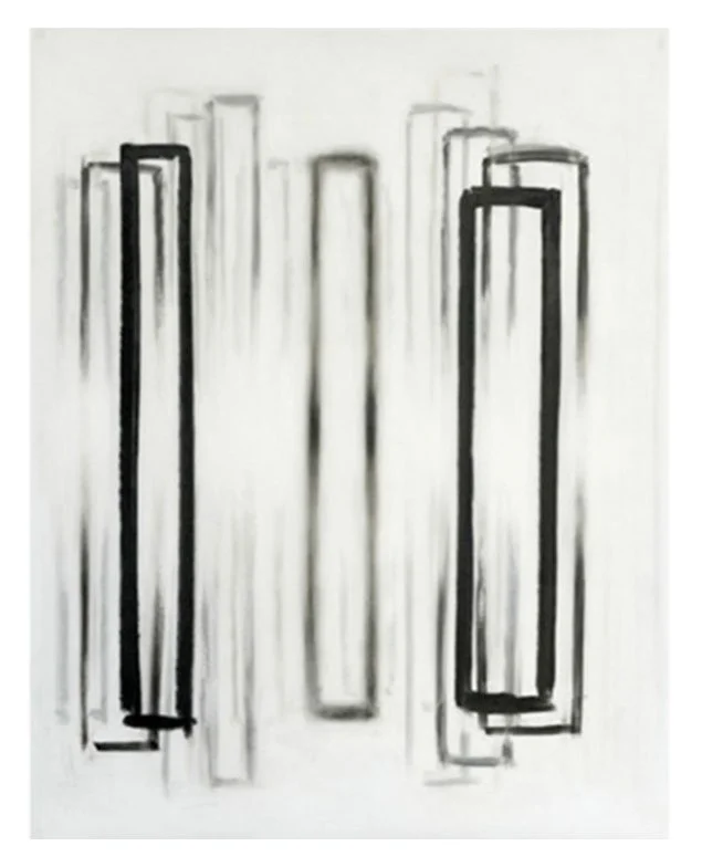 Transparent Life #3, 2007, 33" x 28", graphite, charcoal, and pastel on vellum and paper