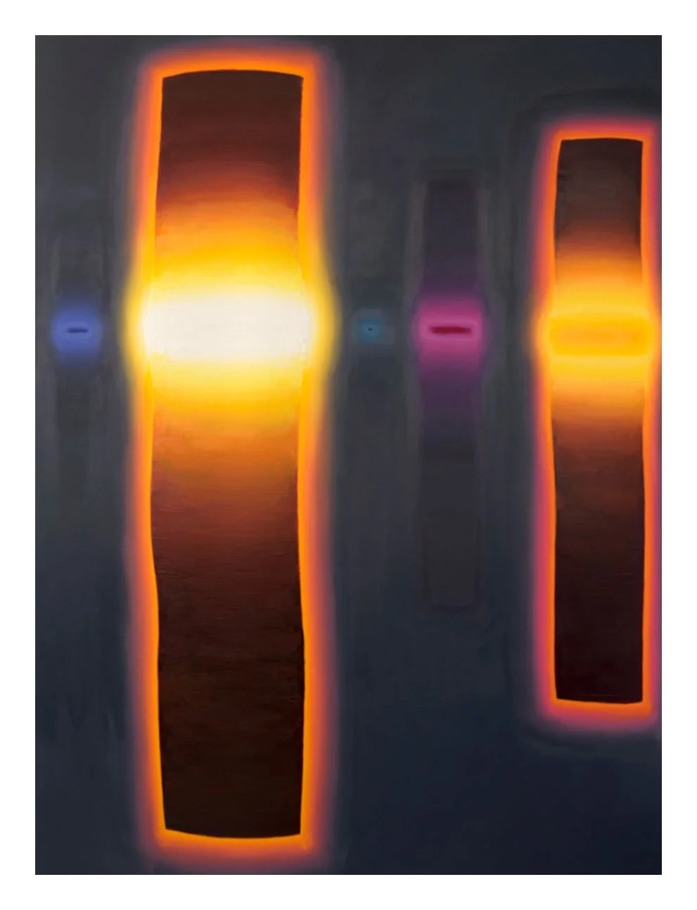 With Burning Patience, 2012-16, 79" x 59", oil on linen